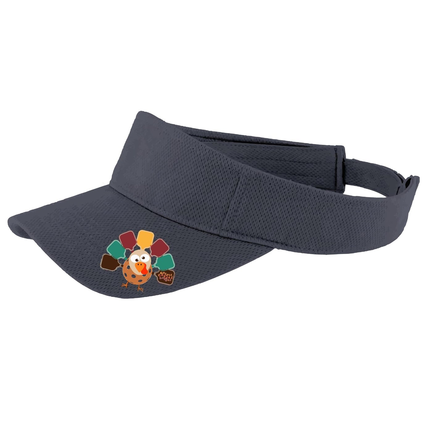 Turkey Pickleball | Pickleball Visors | Moisture Wicking 100% Polyester