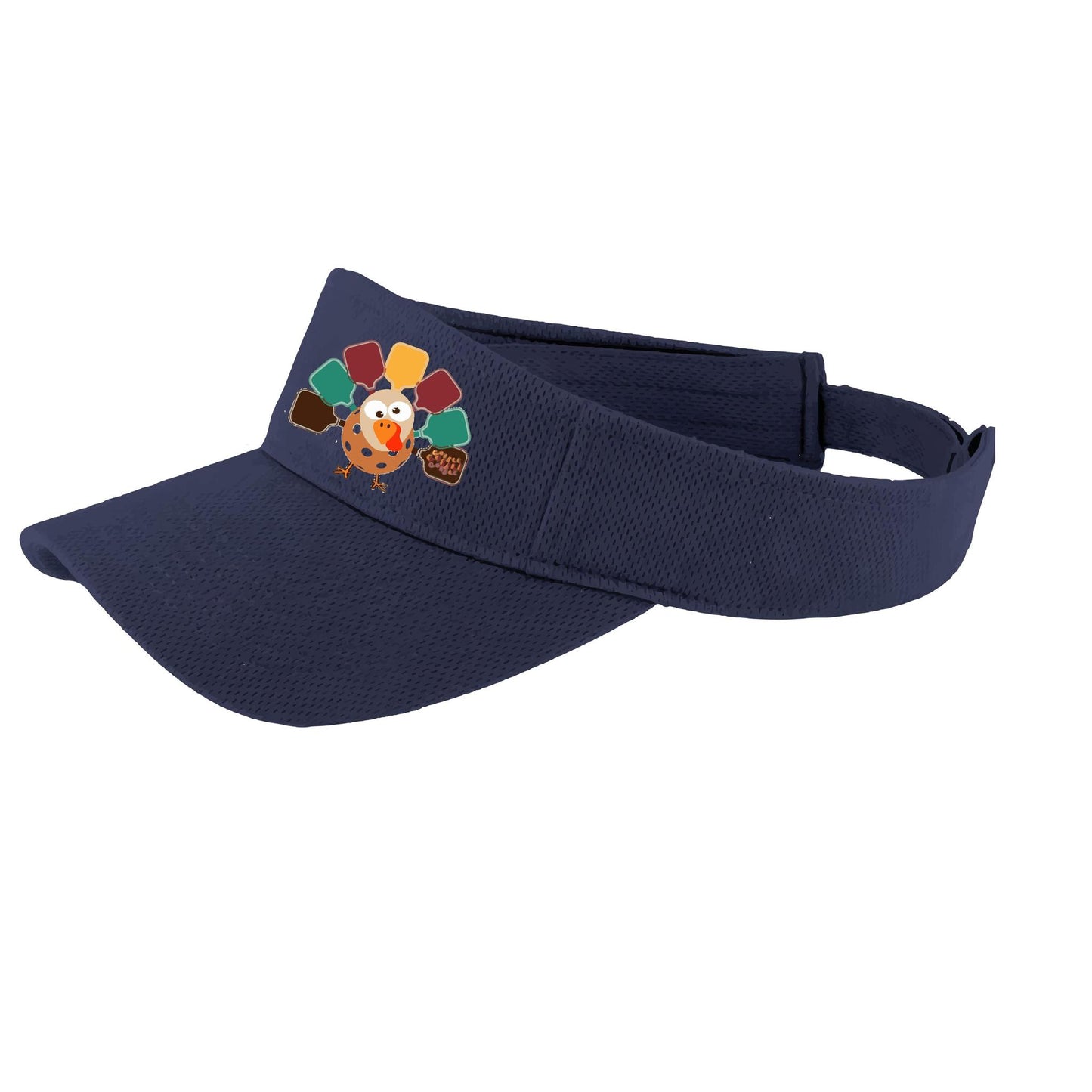 Turkey Pickleball | Pickleball Visors | Moisture Wicking 100% Polyester