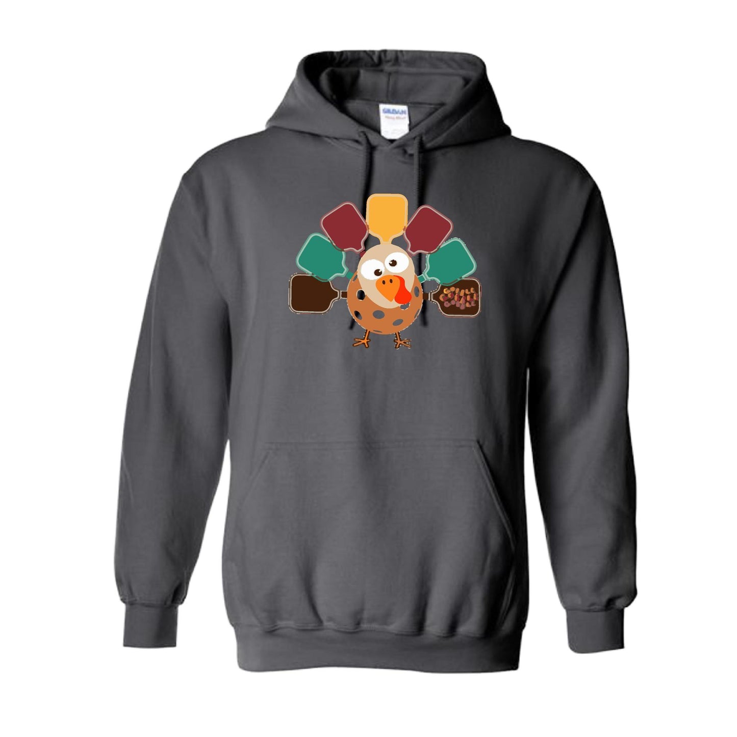 Turkey Pickleball | Unisex Hoodie Athletic Sweatshirt | 50% Cotton/50% Polyester