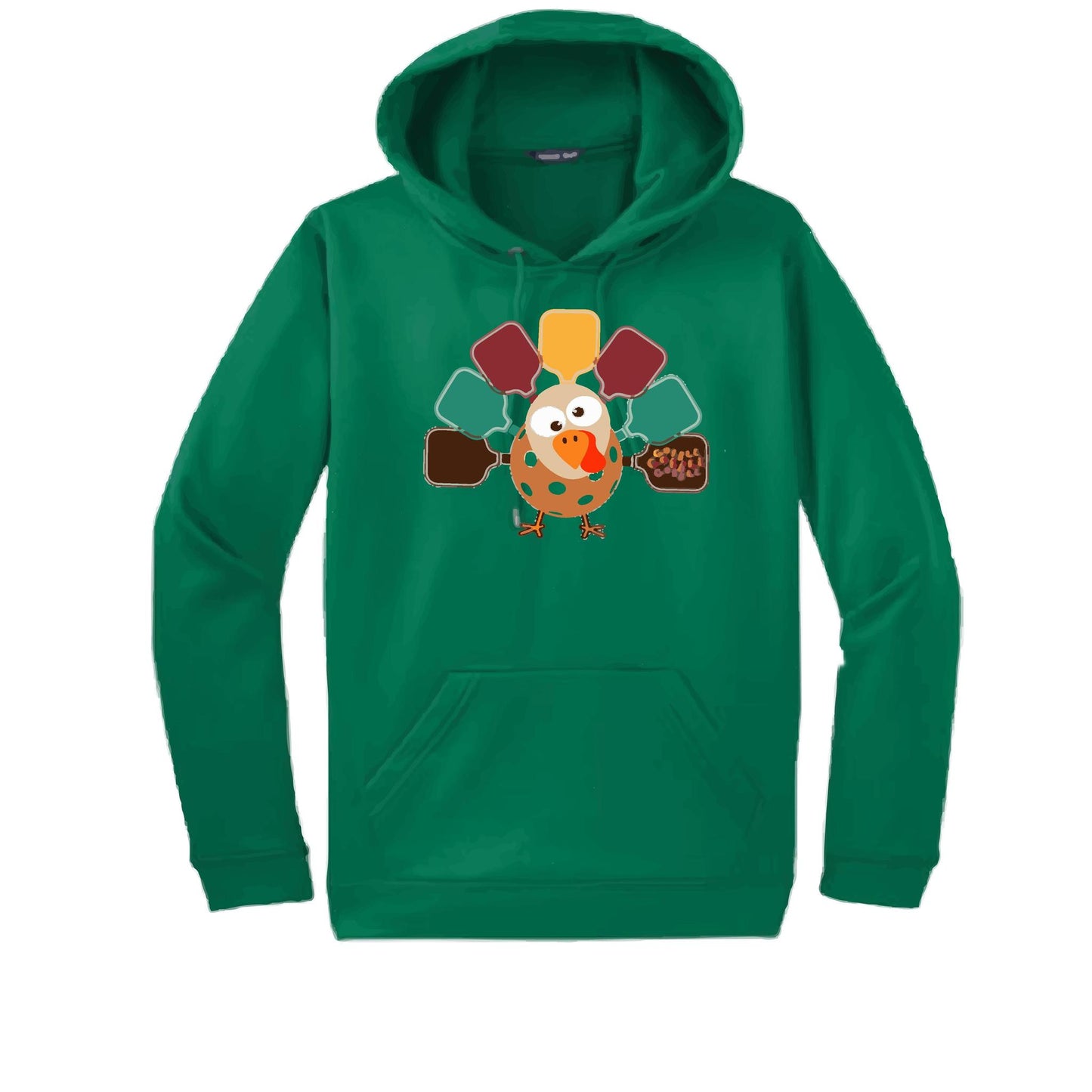 Turkey Pickleball | Unisex Hoodie Athletic Sweatshirt | 50% Cotton/50% Polyester