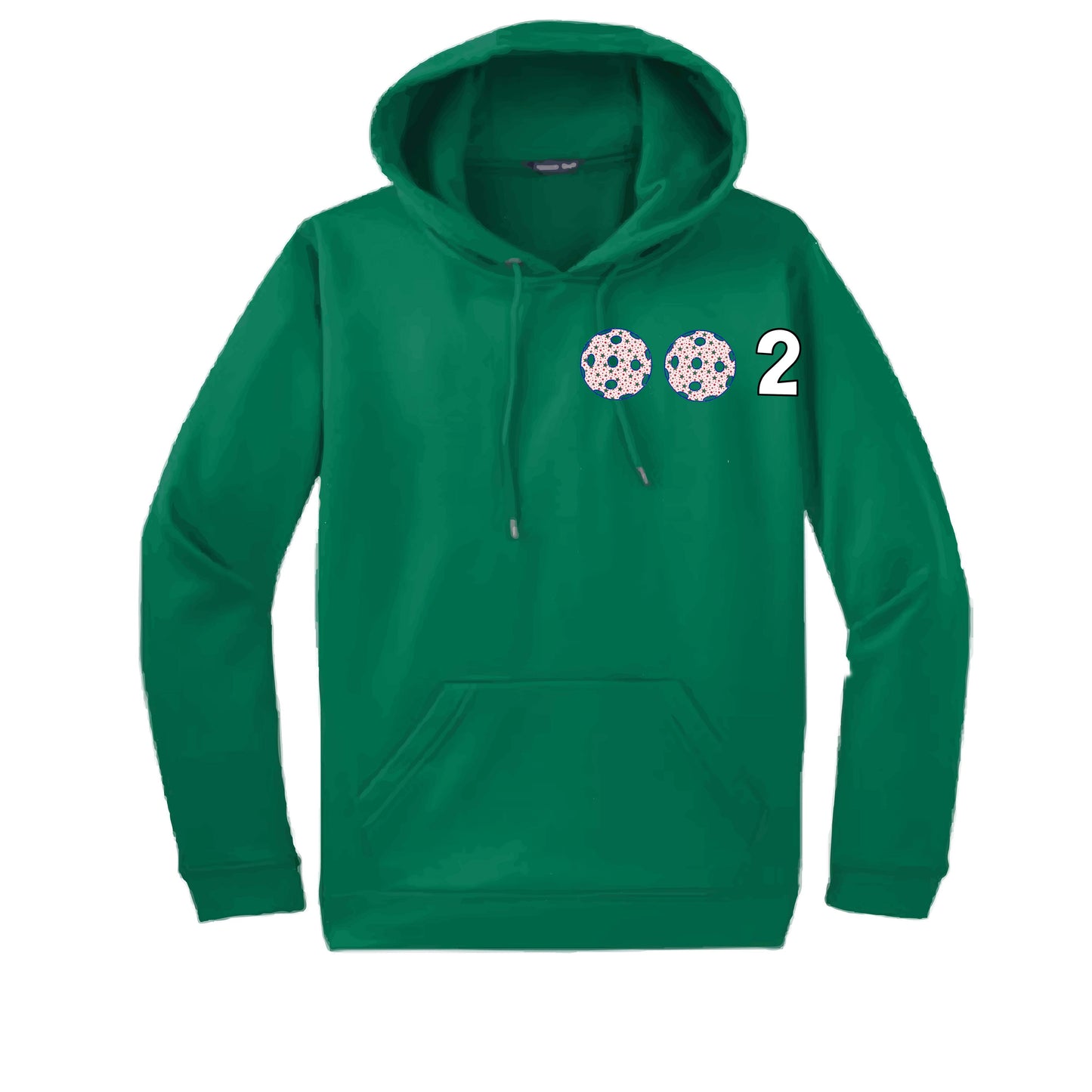 002 (Customizable 10 Pickleball Colors) | Unisex Hoodie Pickleball Sweatshirt | 50% Cotton 50% Polyester