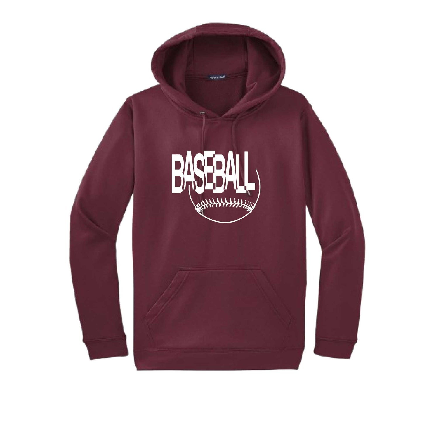 Clean Up | Unisex Hoodie Athletic Baseball Sweatshirt | 50% Cotton/50% Polyester