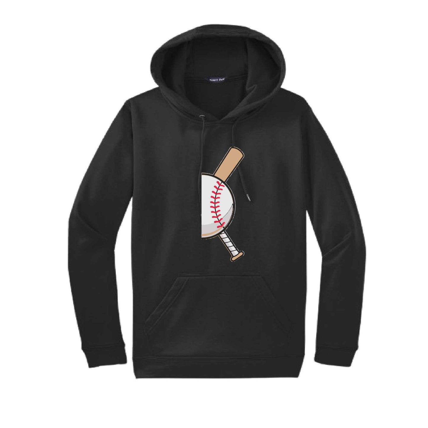 Curveball | Unisex Hoodie Athletic Baseball Sweatshirt | 50% Cotton/50% Polyester