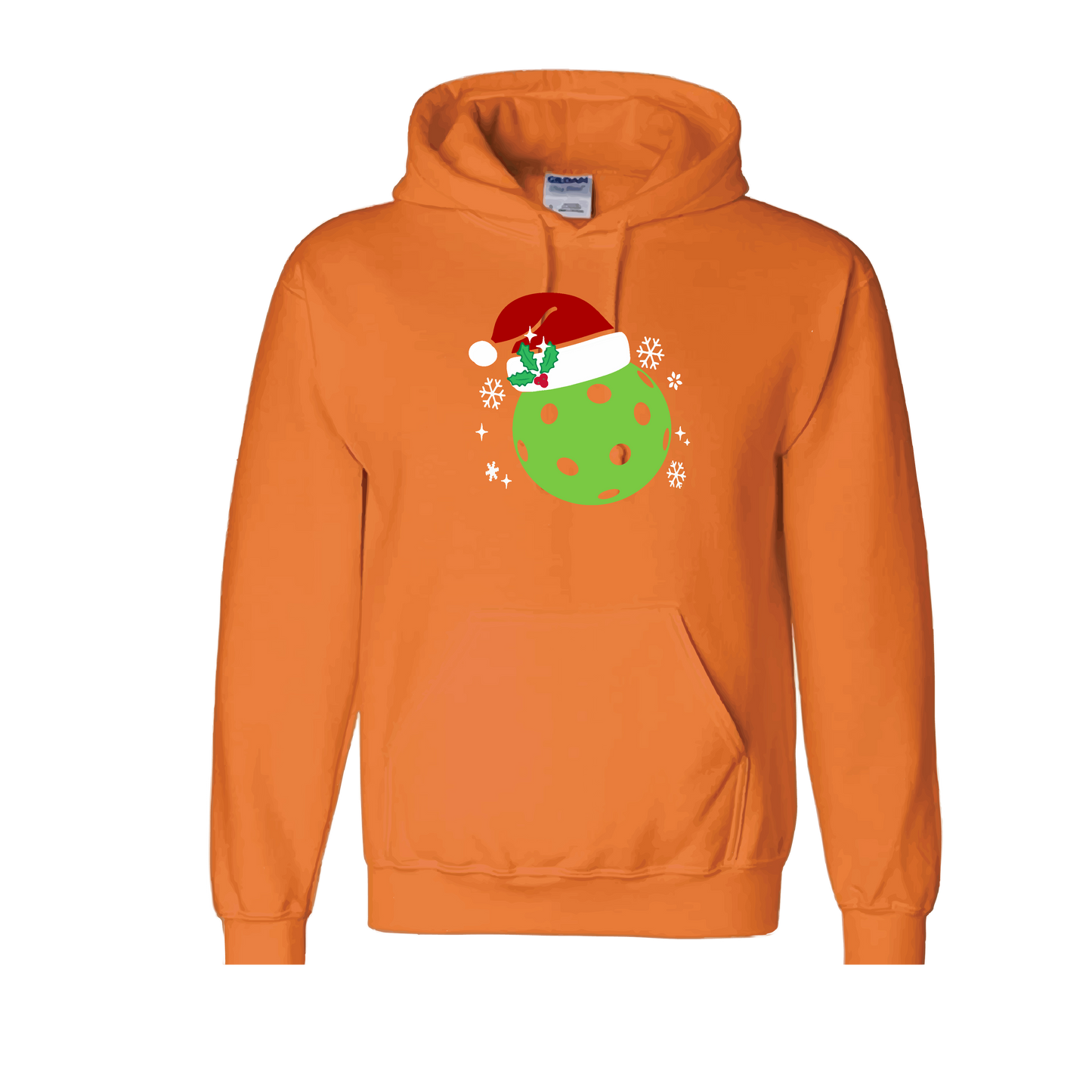 Santa Hat | Unisex Hoodie Athletic Sweatshirt | 50% Cotton/50% Polyester