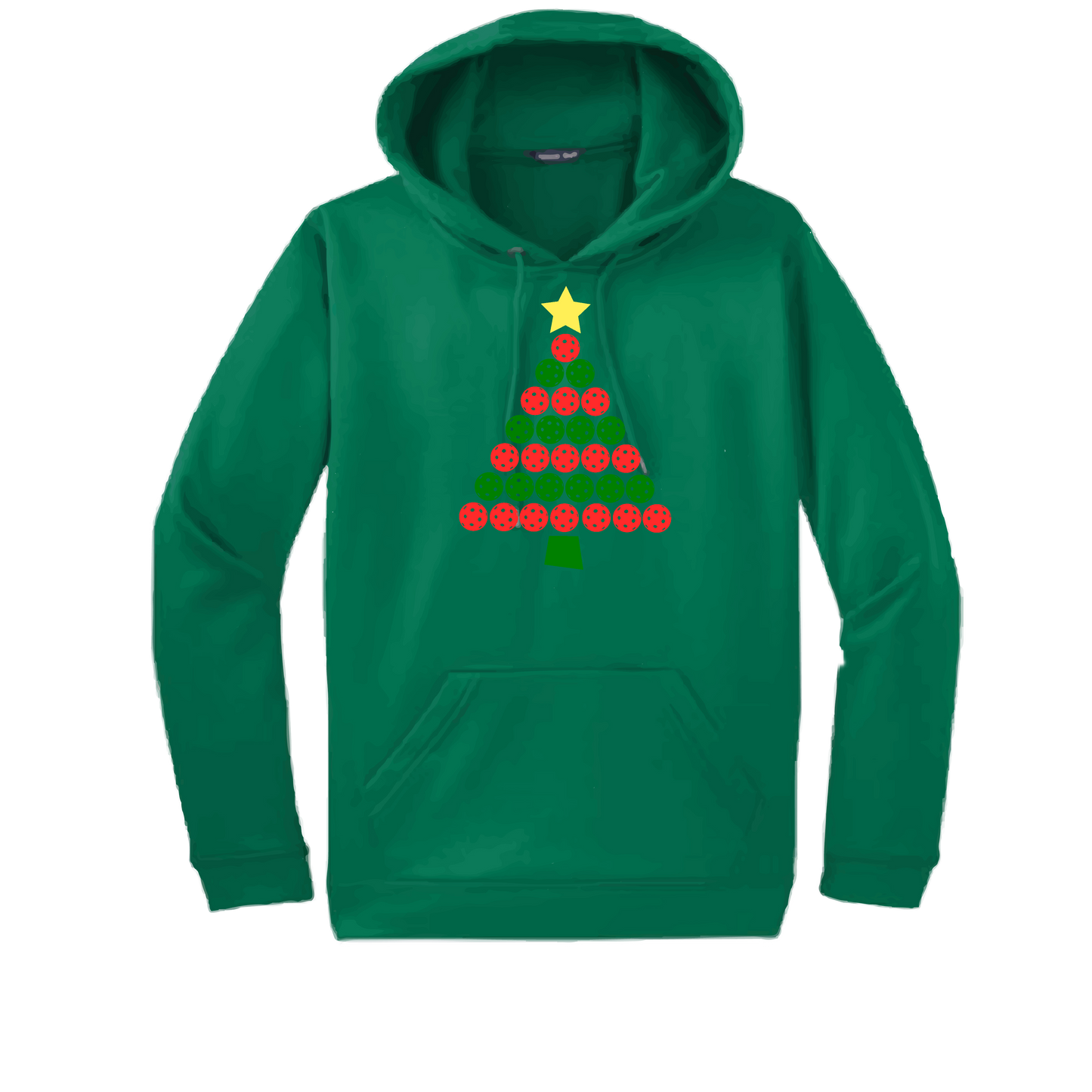 Christmas Tree | Unisex Hoodie Athletic Sweatshirt | 50% Cotton/50% Polyester
