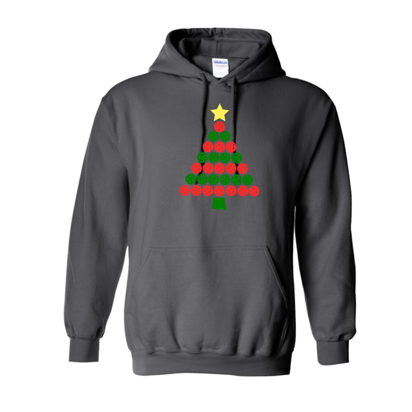 Christmas Tree | Unisex Hoodie Athletic Sweatshirt | 50% Cotton/50% Polyester