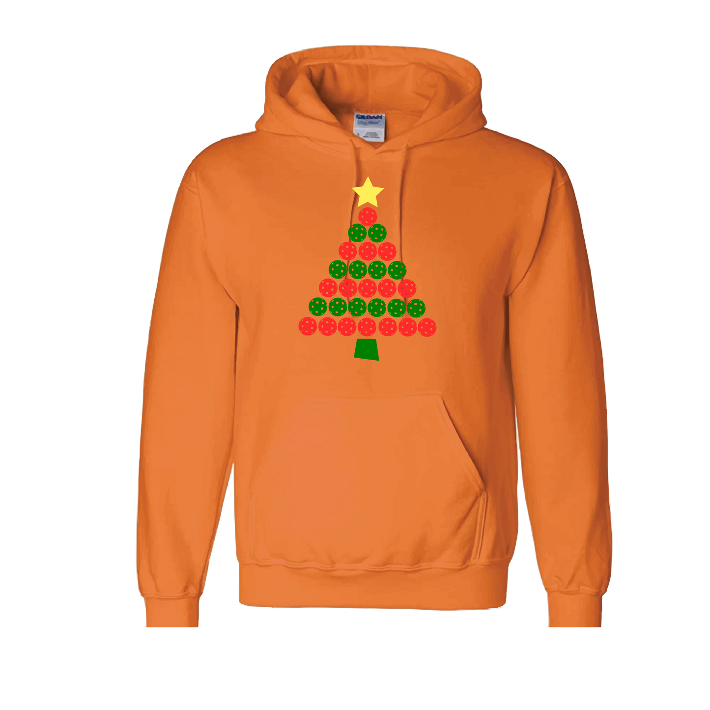 Christmas Tree | Unisex Hoodie Athletic Sweatshirt | 50% Cotton/50% Polyester