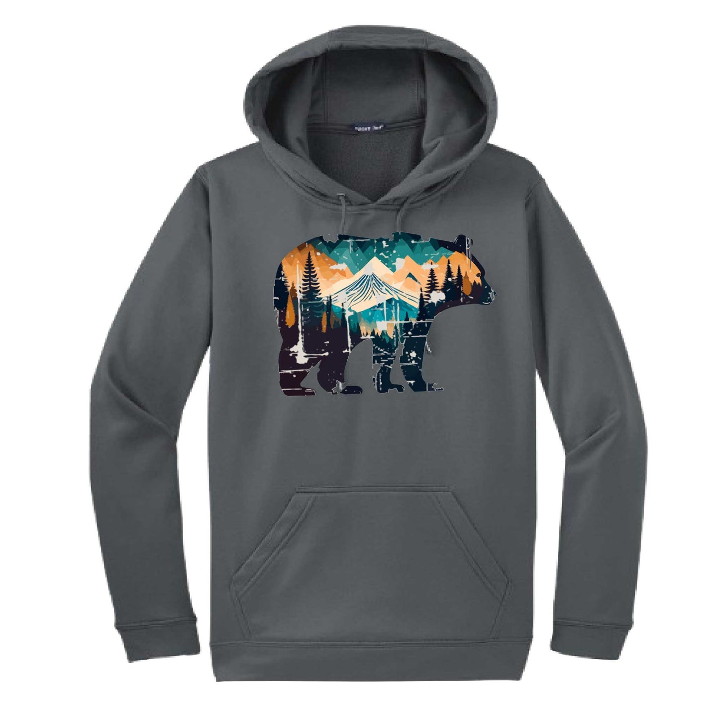 Bear Mountain | Unisex Hoodie Camping Sweatshirt | 50% Cotton/50% Polyester