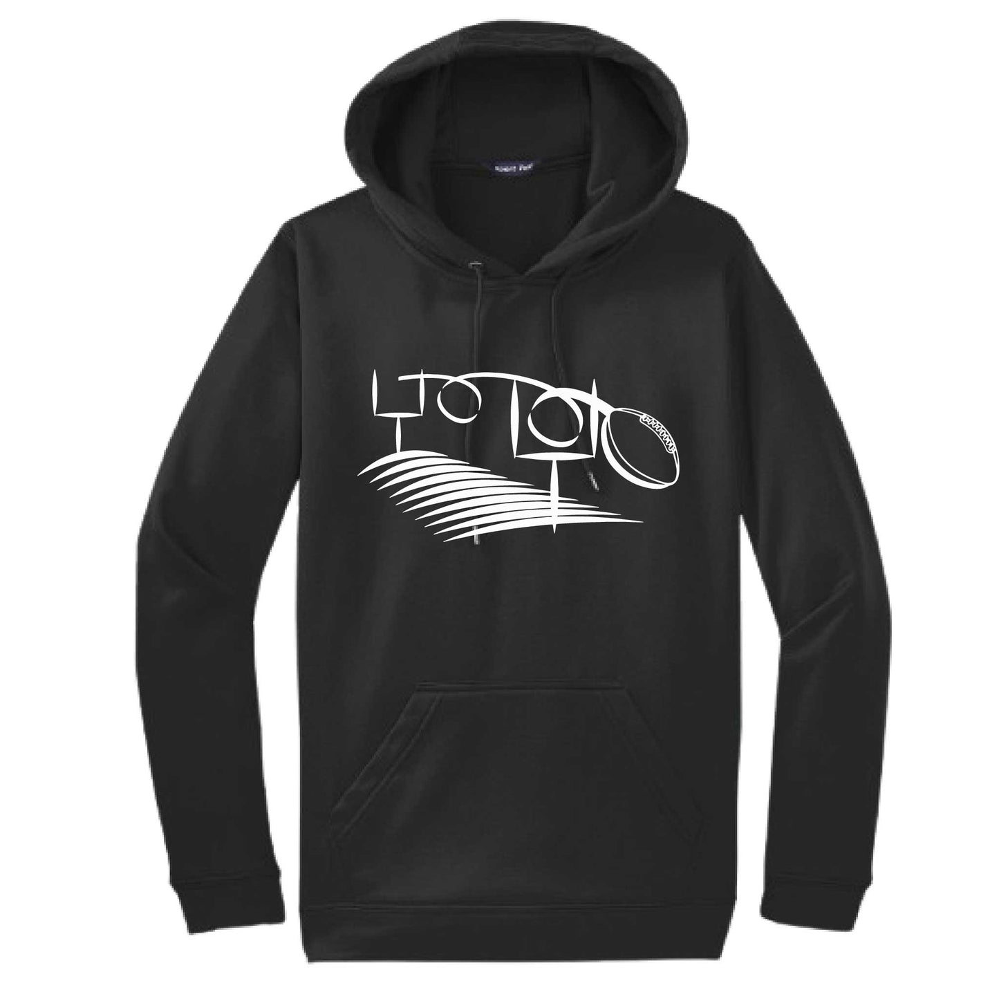 Football Field Goal | Unisex Hoodie Football Sweatshirt | 50% Cotton/50% Polyester
