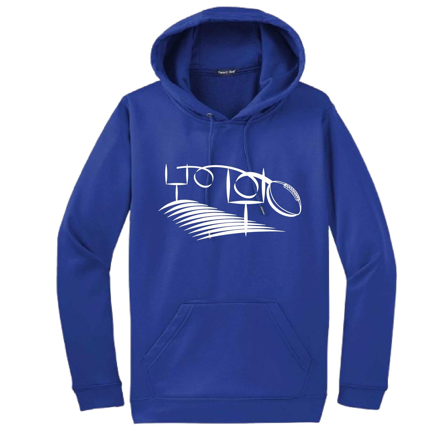 Football Field Goal | Unisex Hoodie Football Sweatshirt | 50% Cotton/50% Polyester