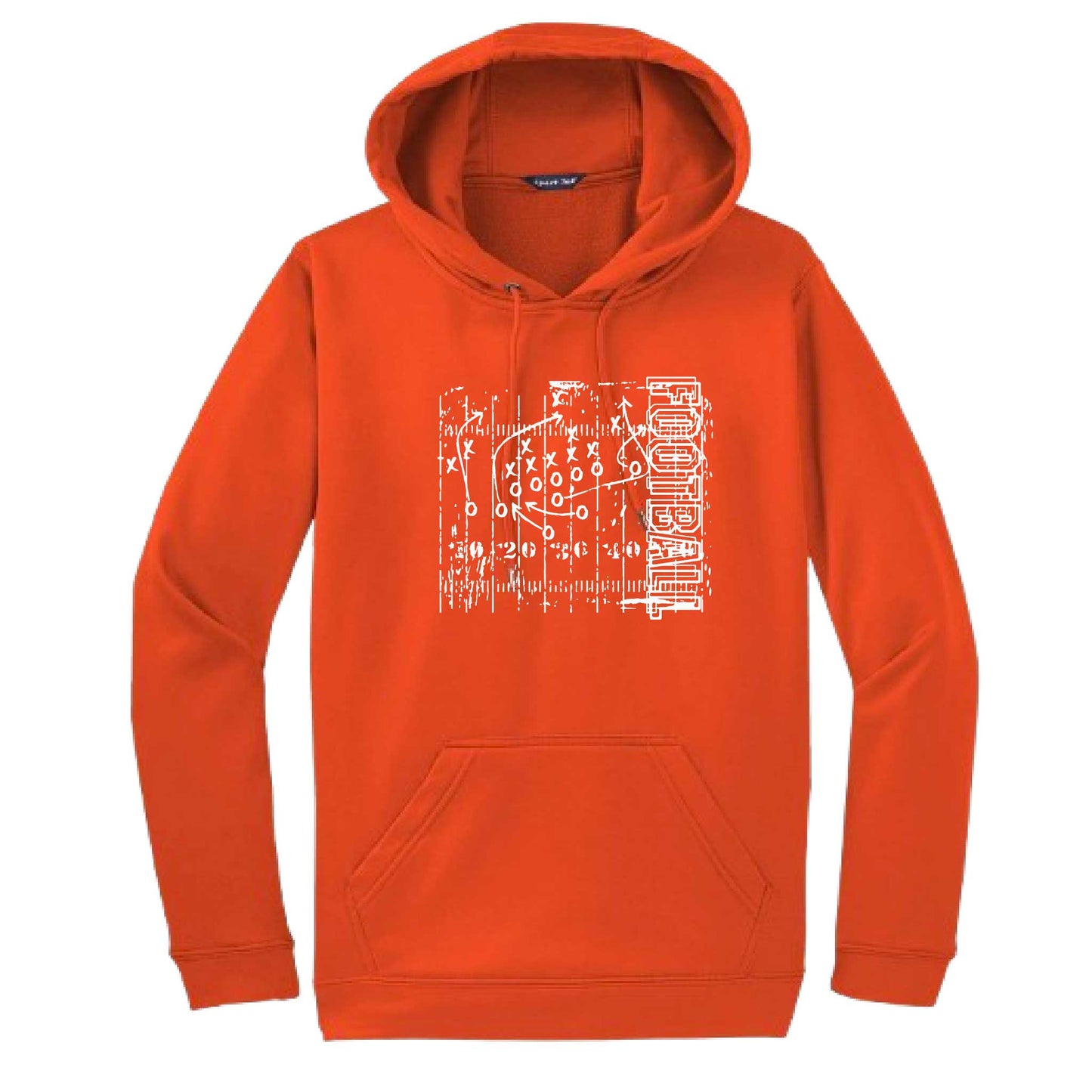 Football Field | Unisex Hoodie Football Sweatshirt | 50% Cotton/50% Polyester