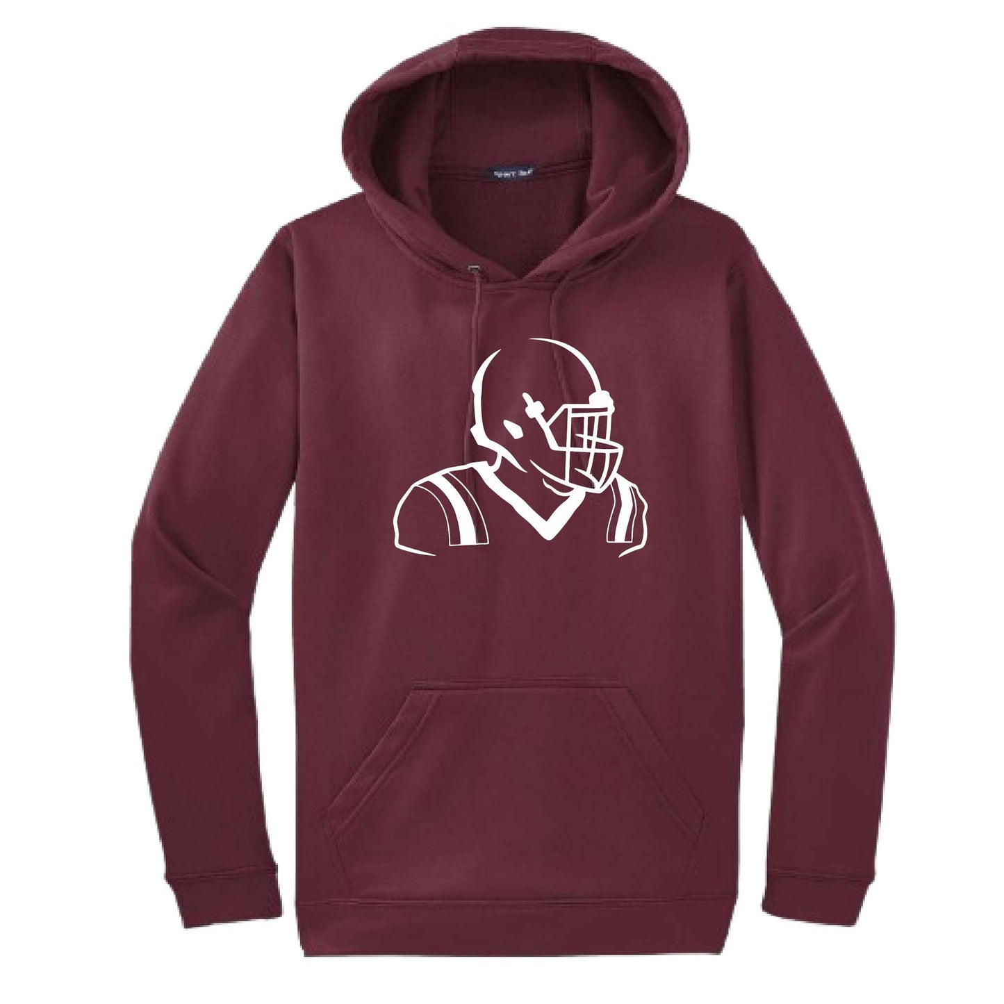 Football Player | Unisex Hoodie Football Sweatshirt | 50% Cotton/50% Polyester