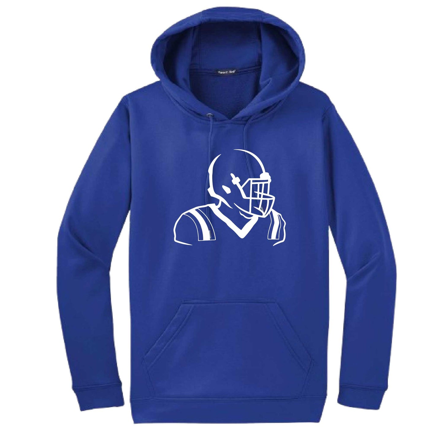 Football Player | Unisex Hoodie Football Sweatshirt | 50% Cotton/50% Polyester