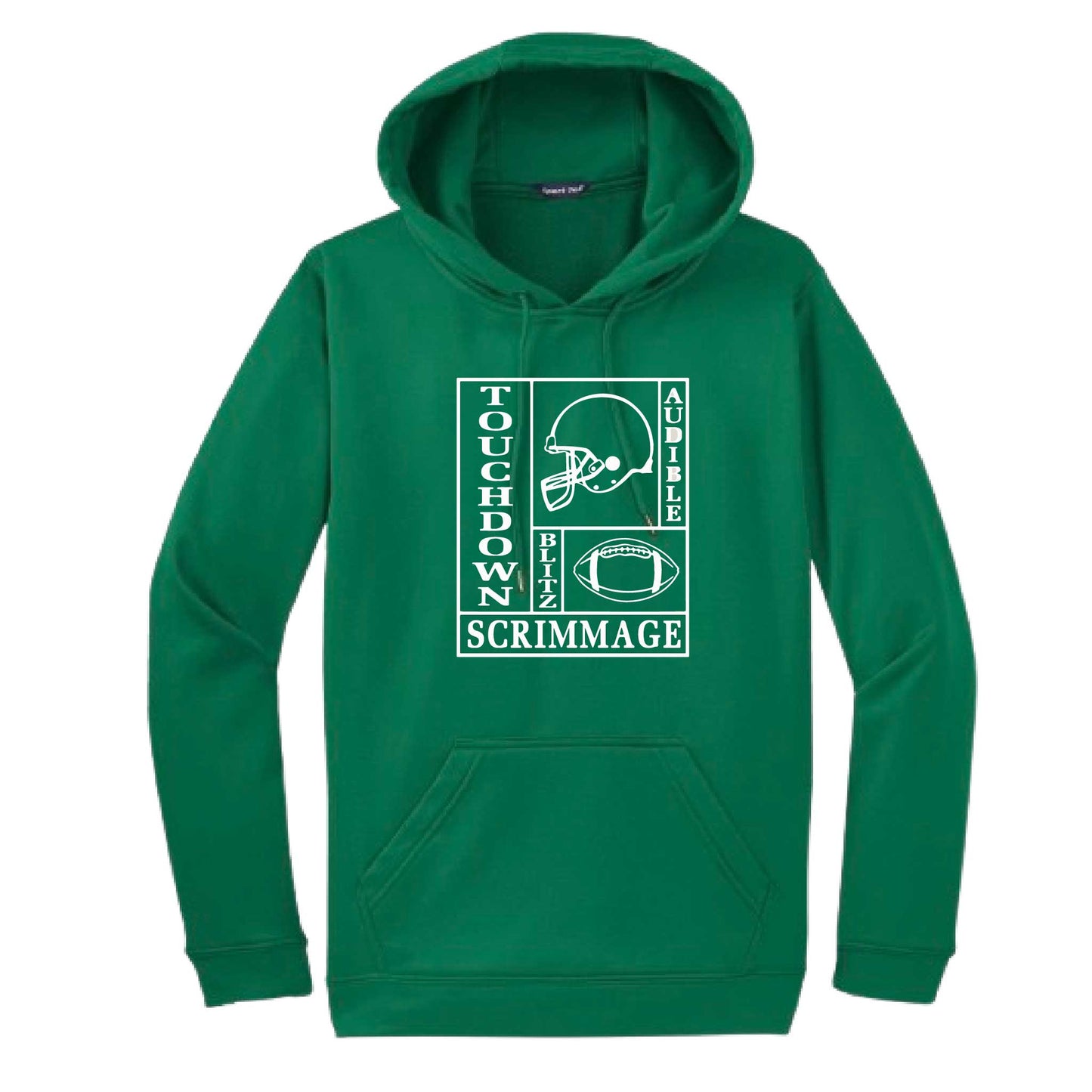 Football Zone | Unisex Hoodie Football Sweatshirt | 50% Cotton/50% Polyester
