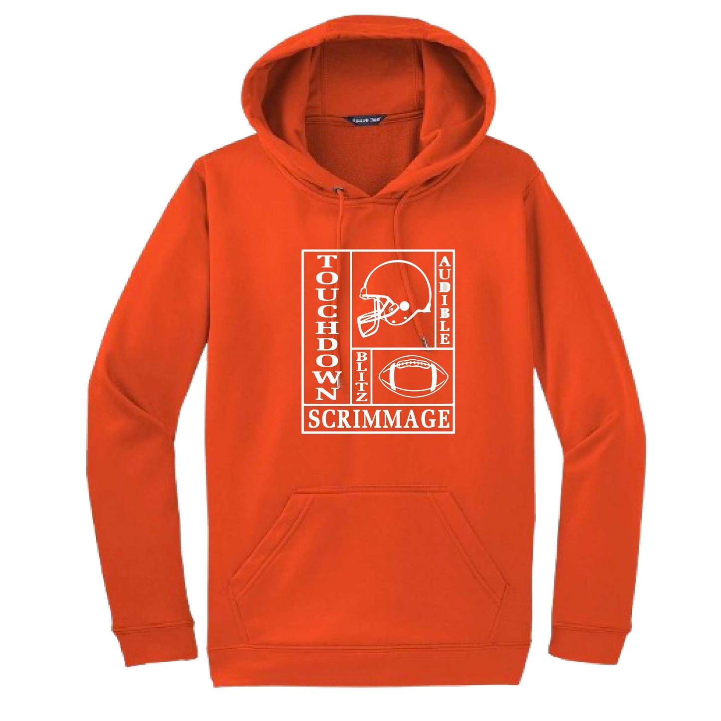 Football Zone | Unisex Hoodie Football Sweatshirt | 50% Cotton/50% Polyester