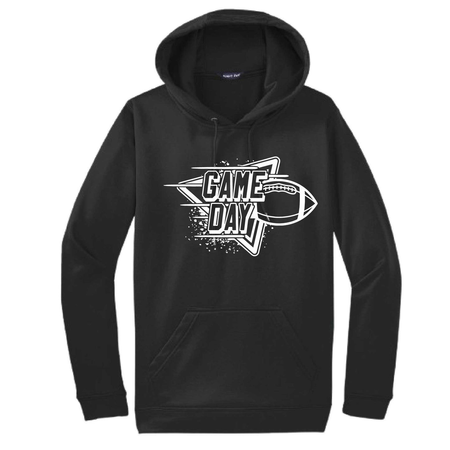 Football Game Day | Unisex Hoodie Football Sweatshirt | 50% Cotton/50% Polyester