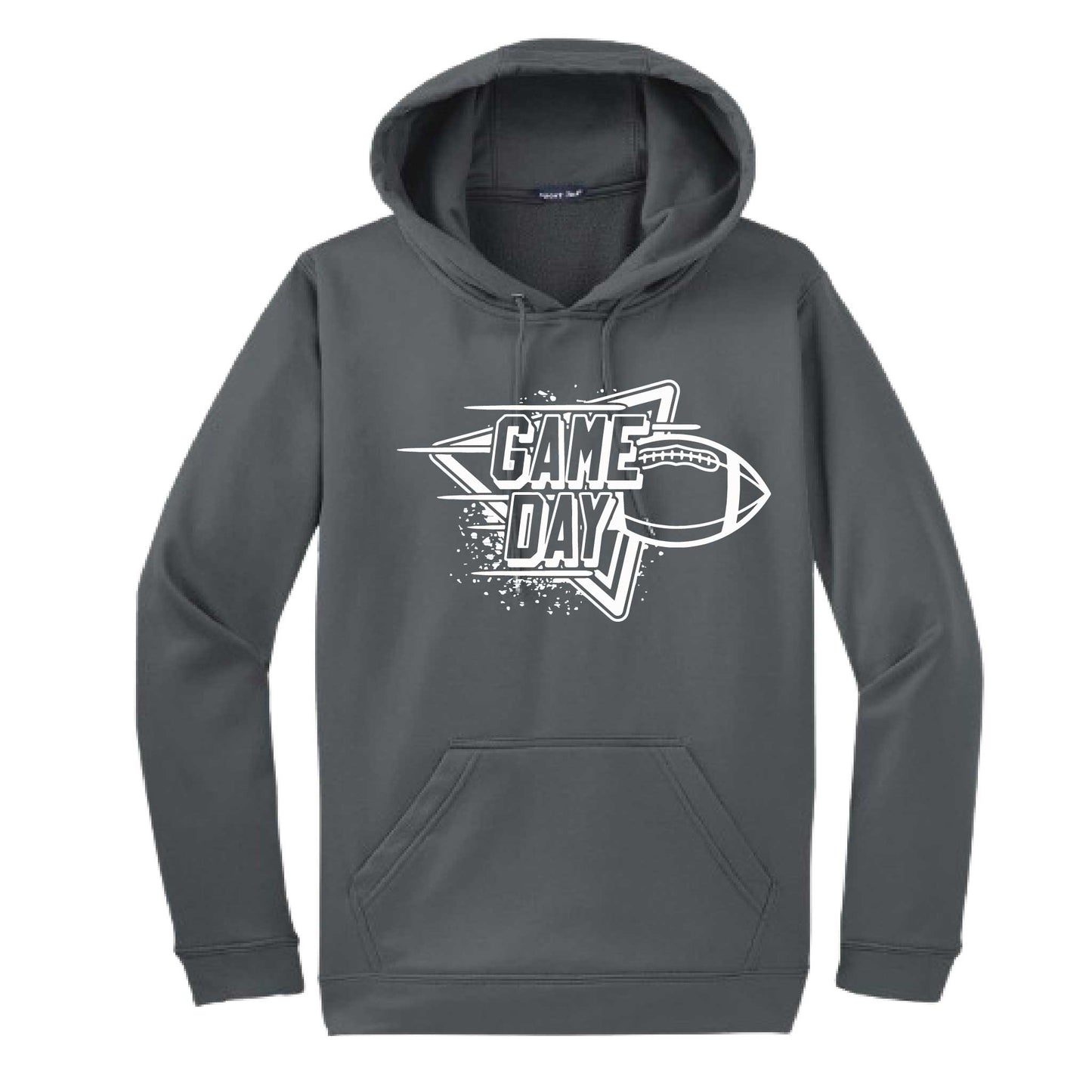 Football Game Day | Unisex Hoodie Football Sweatshirt | 50% Cotton/50% Polyester
