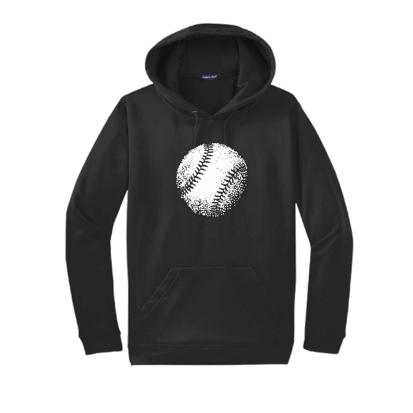 Retro Baseball | Unisex Hoodie Athletic Baseball Sweatshirt | 50% Cotton/50% Polyester