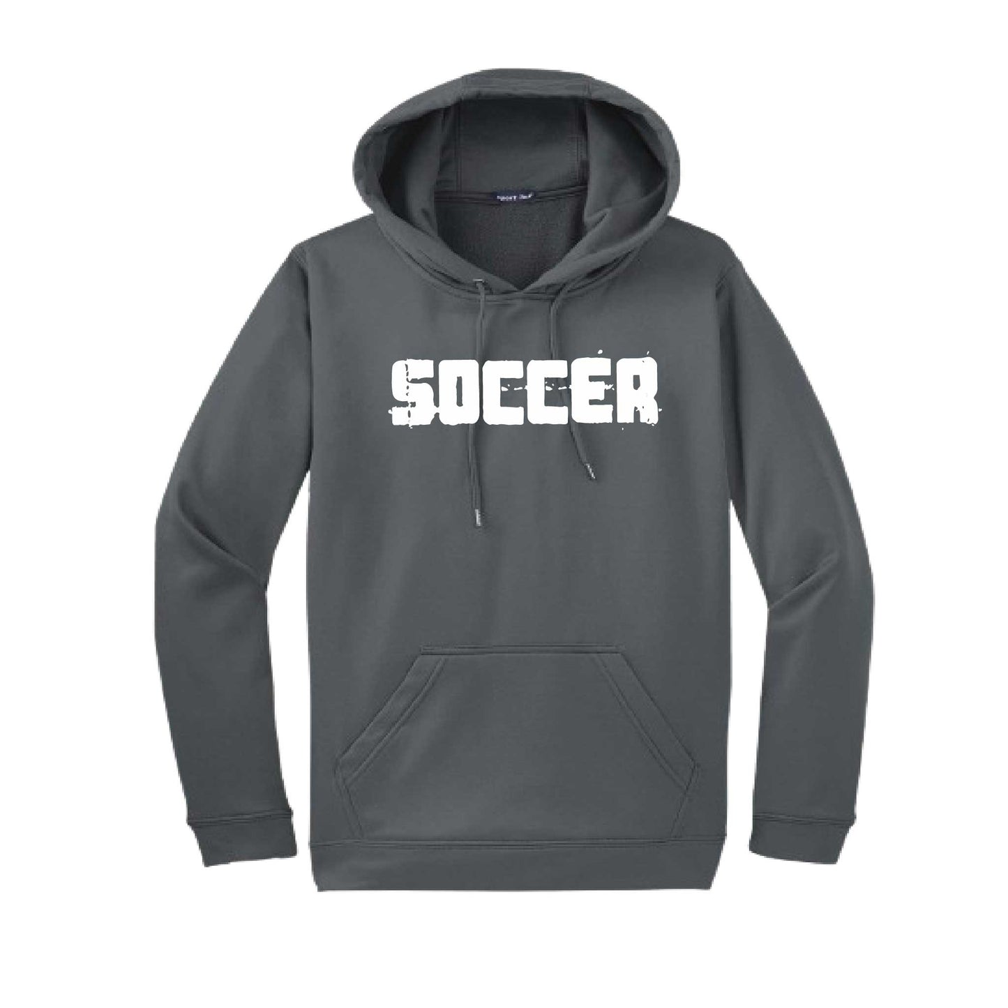 Soccer Block | Unisex Hoodie Athletic Soccer Sweatshirt | 50% Cotton/50% Polyester