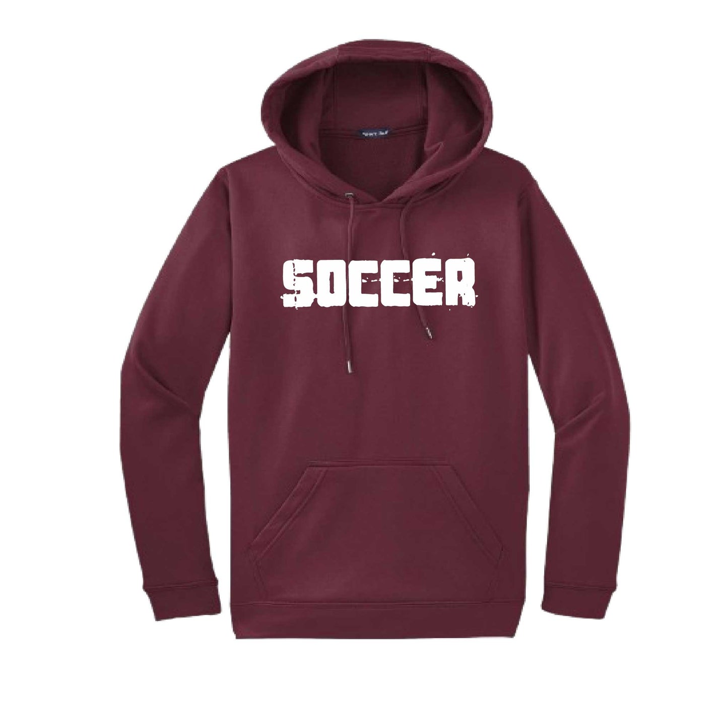 Soccer Block | Unisex Hoodie Athletic Soccer Sweatshirt | 50% Cotton/50% Polyester