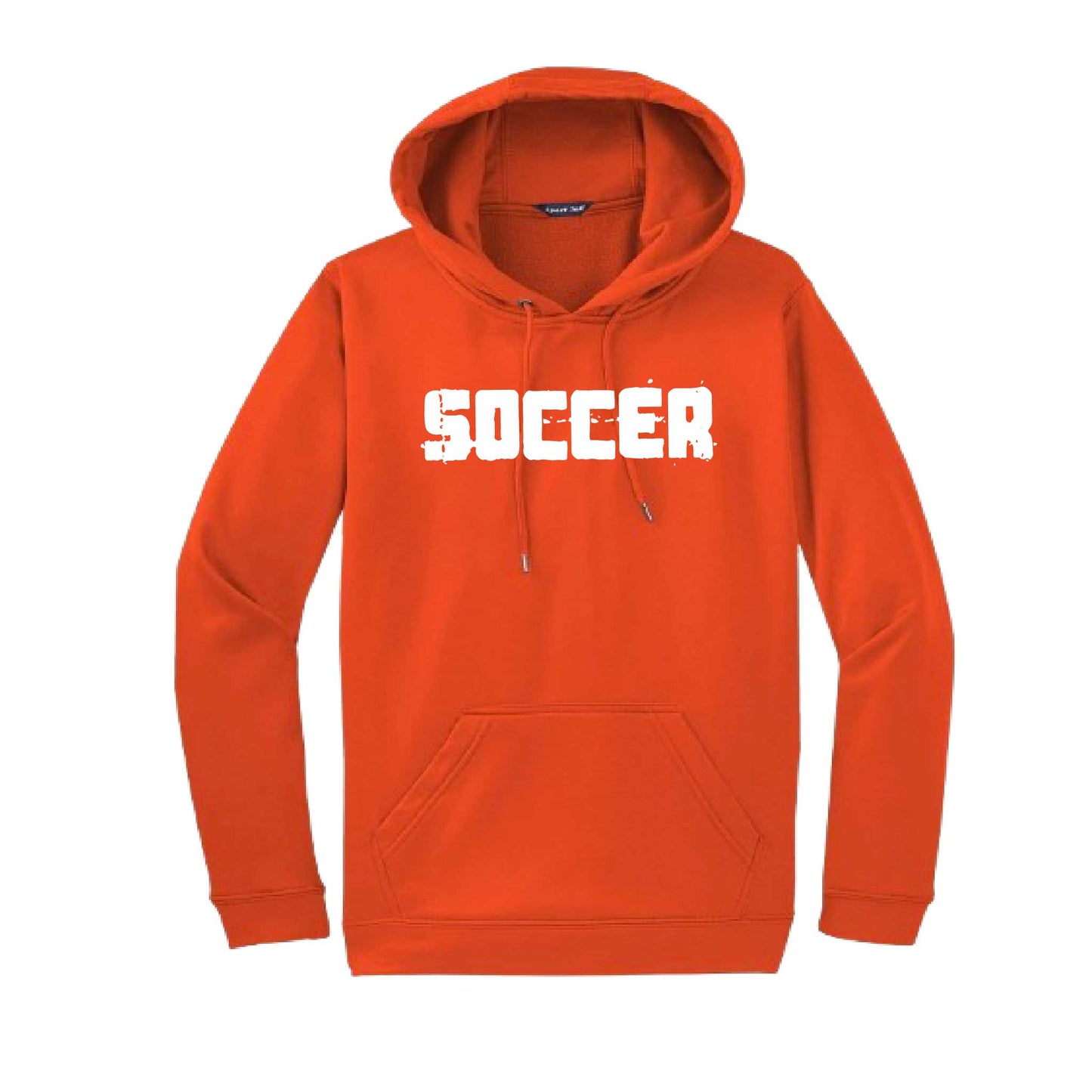 Soccer Block | Unisex Hoodie Athletic Soccer Sweatshirt | 50% Cotton/50% Polyester