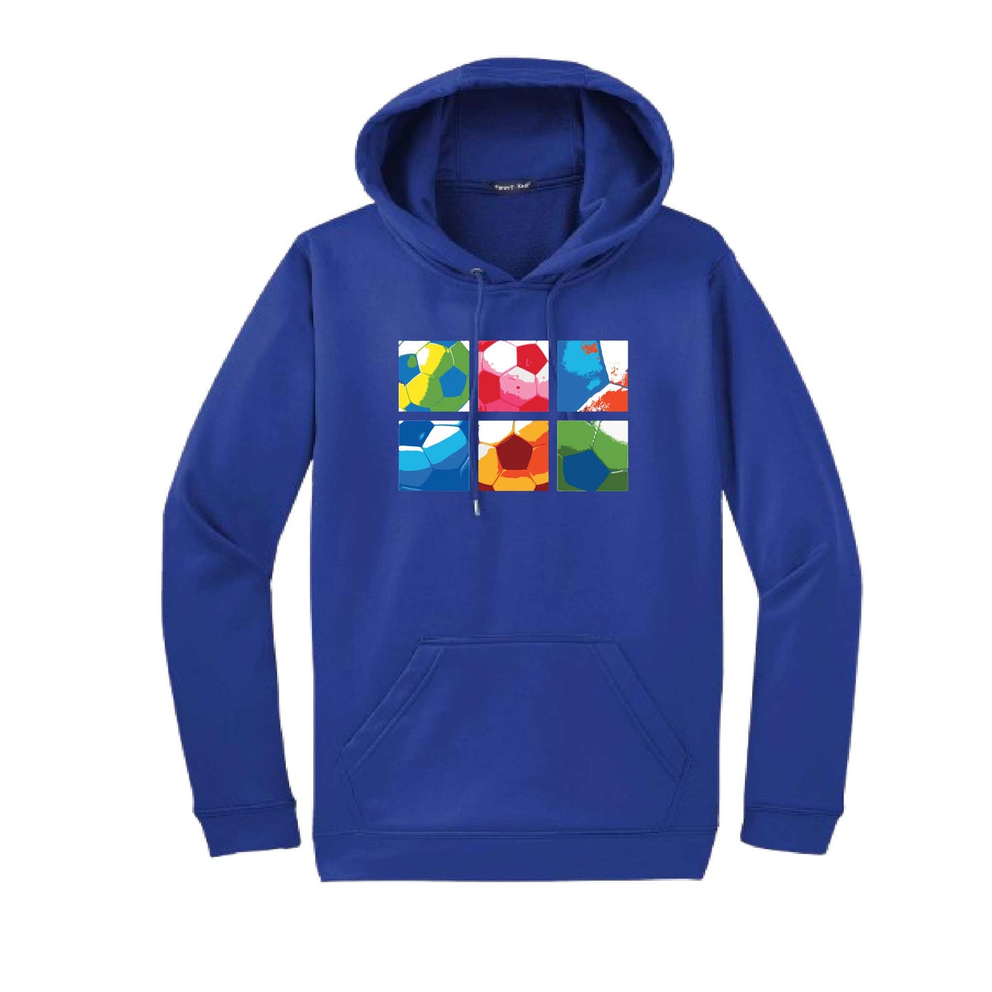 Soccer Panels | Unisex Hoodie Athletic Soccer Sweatshirt | 50% Cotton/50% Polyester