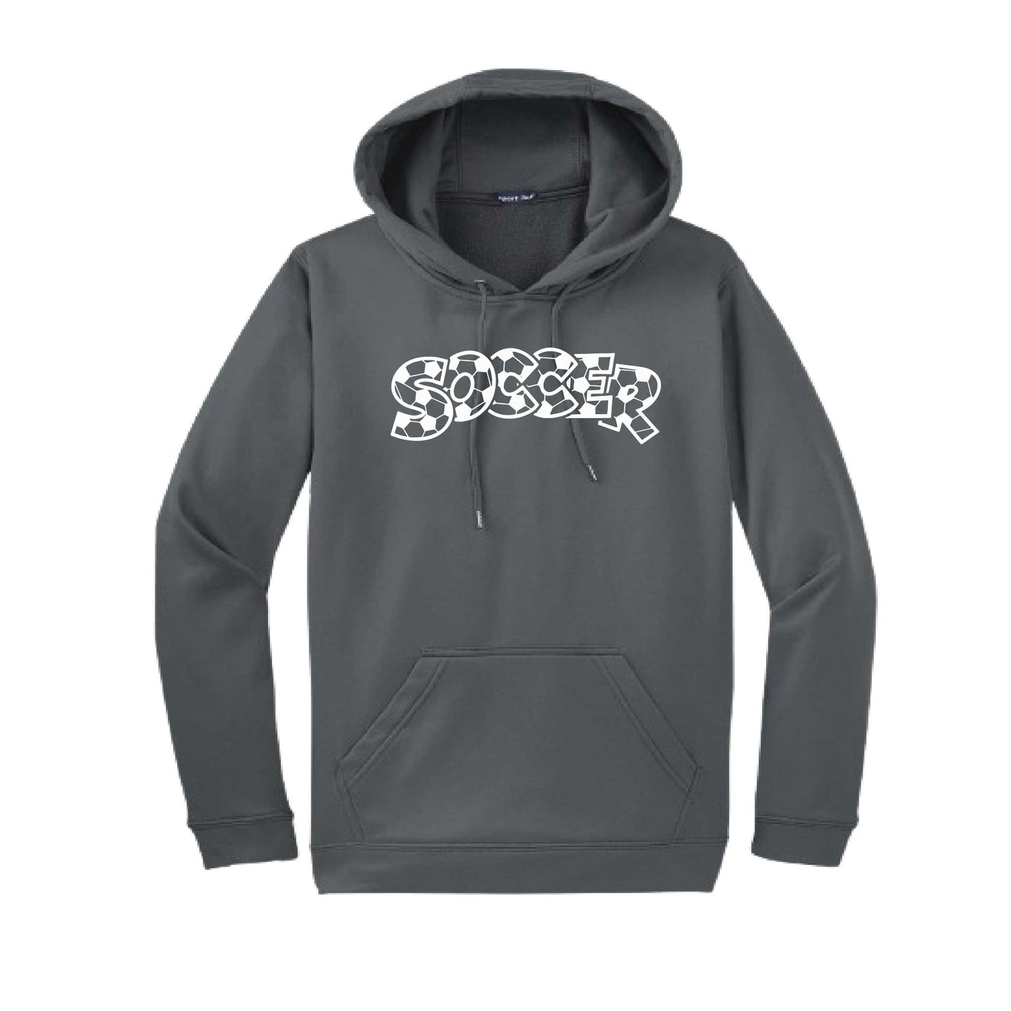 Soccer Hook | Unisex Hoodie Athletic Soccer Sweatshirt | 50% Cotton/50% Polyester