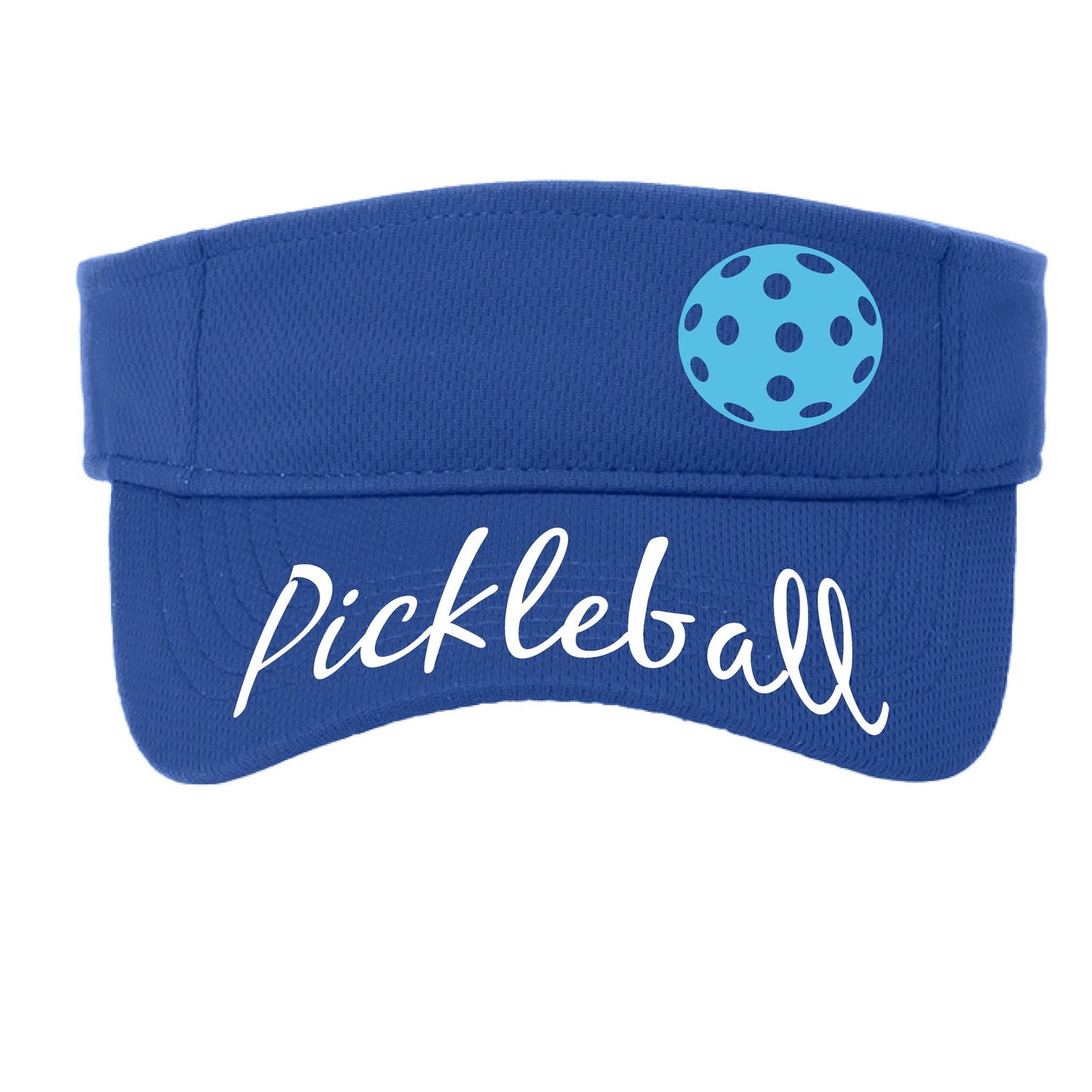 Uplifting Pickleball with Customizable Pickleballs | Pickleball Visors | Moisture Wicking 100% Polyester