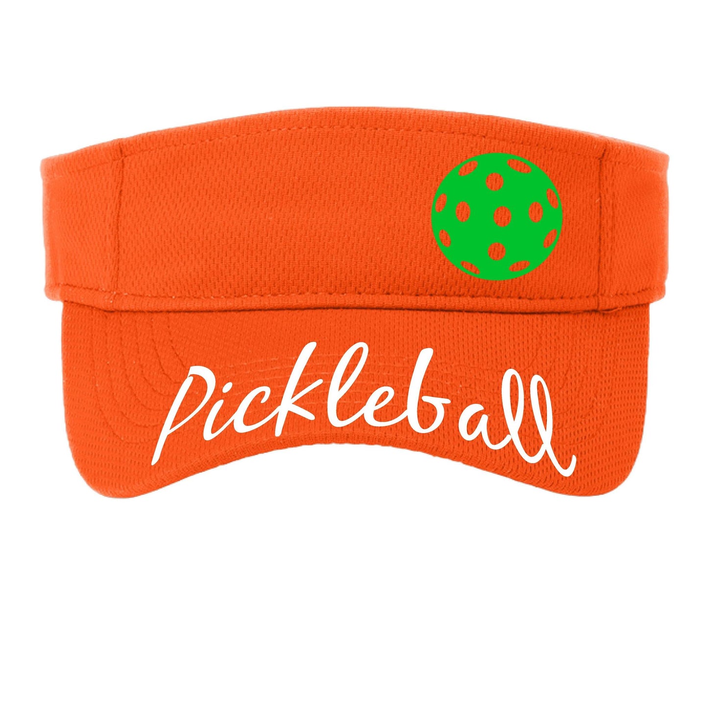 Uplifting Pickleball with Customizable Pickleballs | Pickleball Visors | Moisture Wicking 100% Polyester