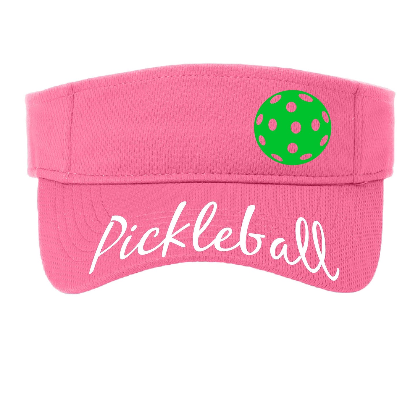 Uplifting Pickleball with Customizable Pickleballs | Pickleball Visors | Moisture Wicking 100% Polyester
