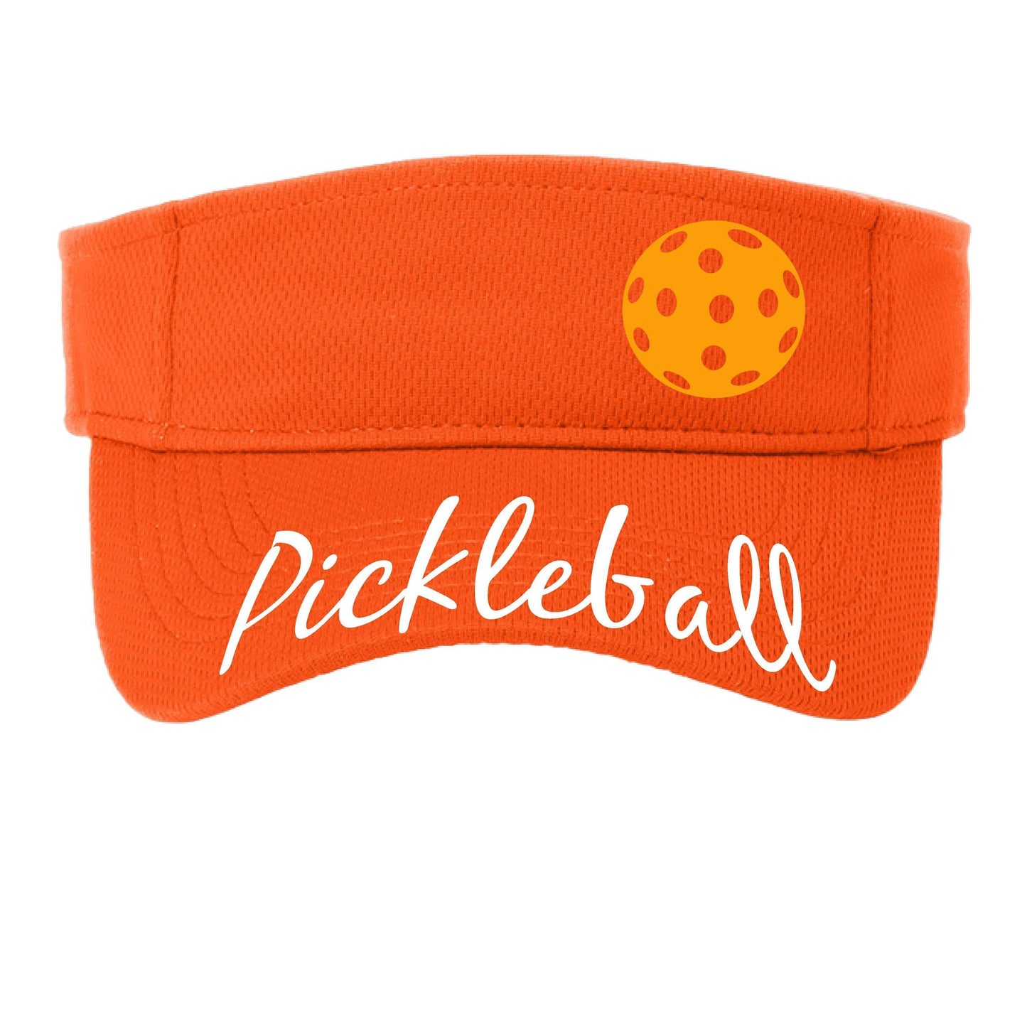 Uplifting Pickleball with Customizable Pickleballs | Pickleball Visors | Moisture Wicking 100% Polyester