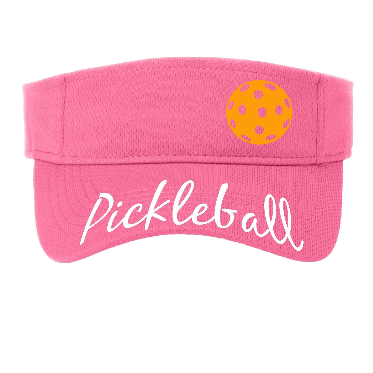 Uplifting Pickleball with Customizable Pickleballs | Pickleball Visors | Moisture Wicking 100% Polyester