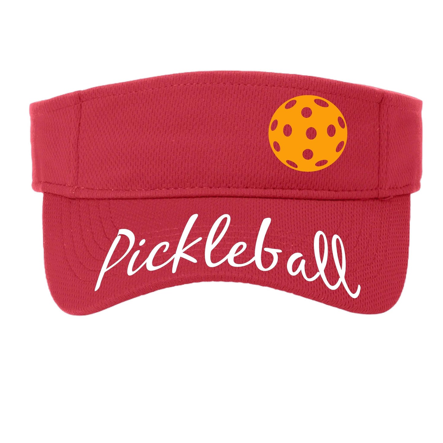 Uplifting Pickleball with Customizable Pickleballs | Pickleball Visors | Moisture Wicking 100% Polyester