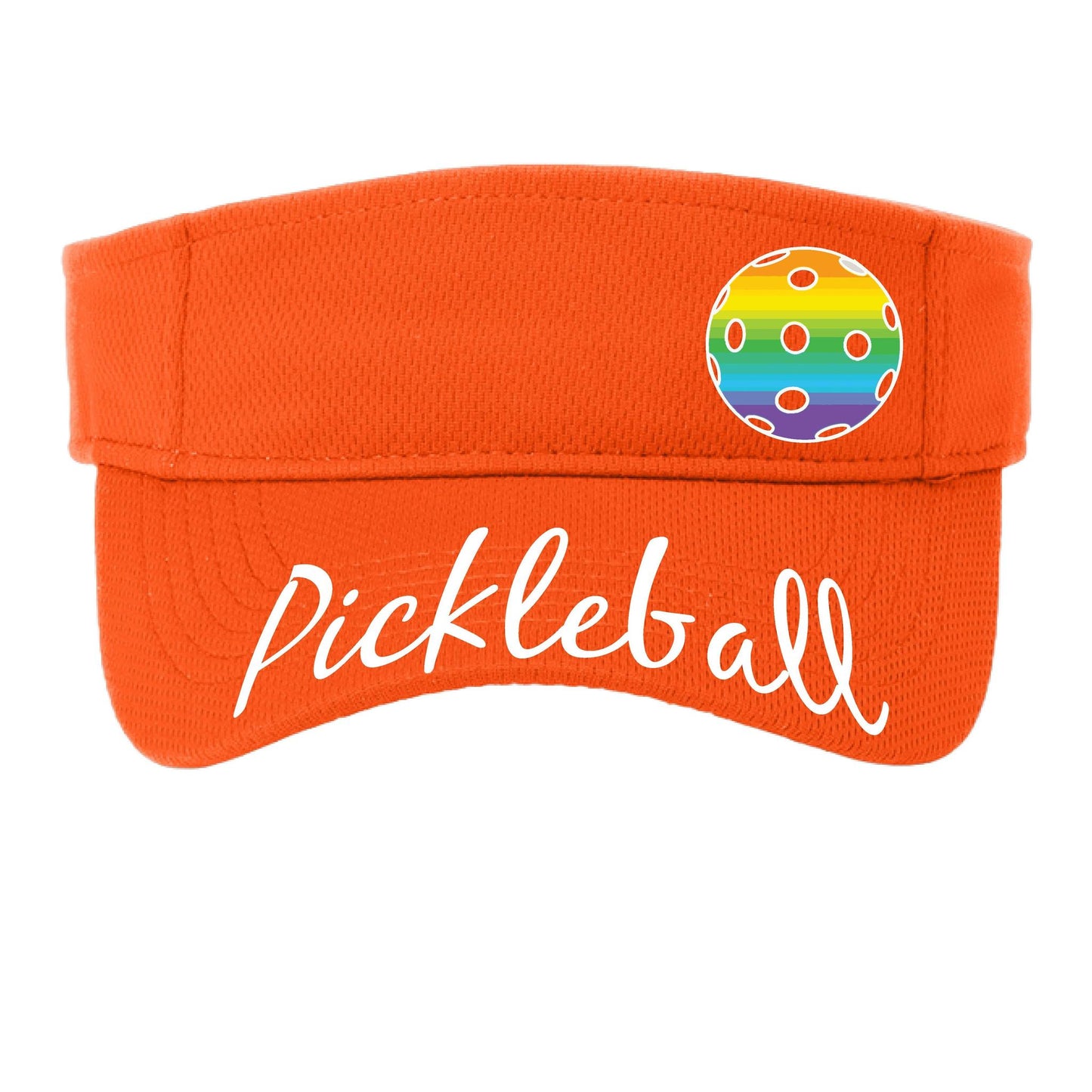 Uplifting Pickleball with Customizable Pickleballs | Pickleball Visors | Moisture Wicking 100% Polyester