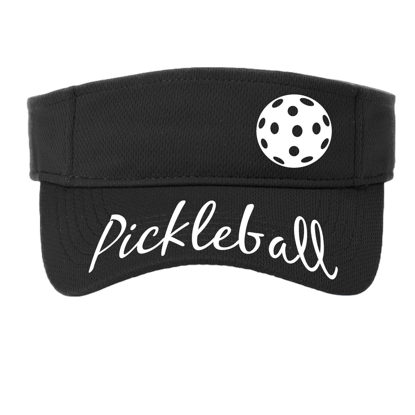 Uplifting Pickleball with Customizable Pickleballs | Pickleball Visors | Moisture Wicking 100% Polyester