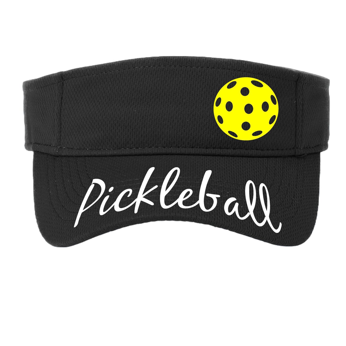 Uplifting Pickleball with Customizable Pickleballs | Pickleball Visors | Moisture Wicking 100% Polyester