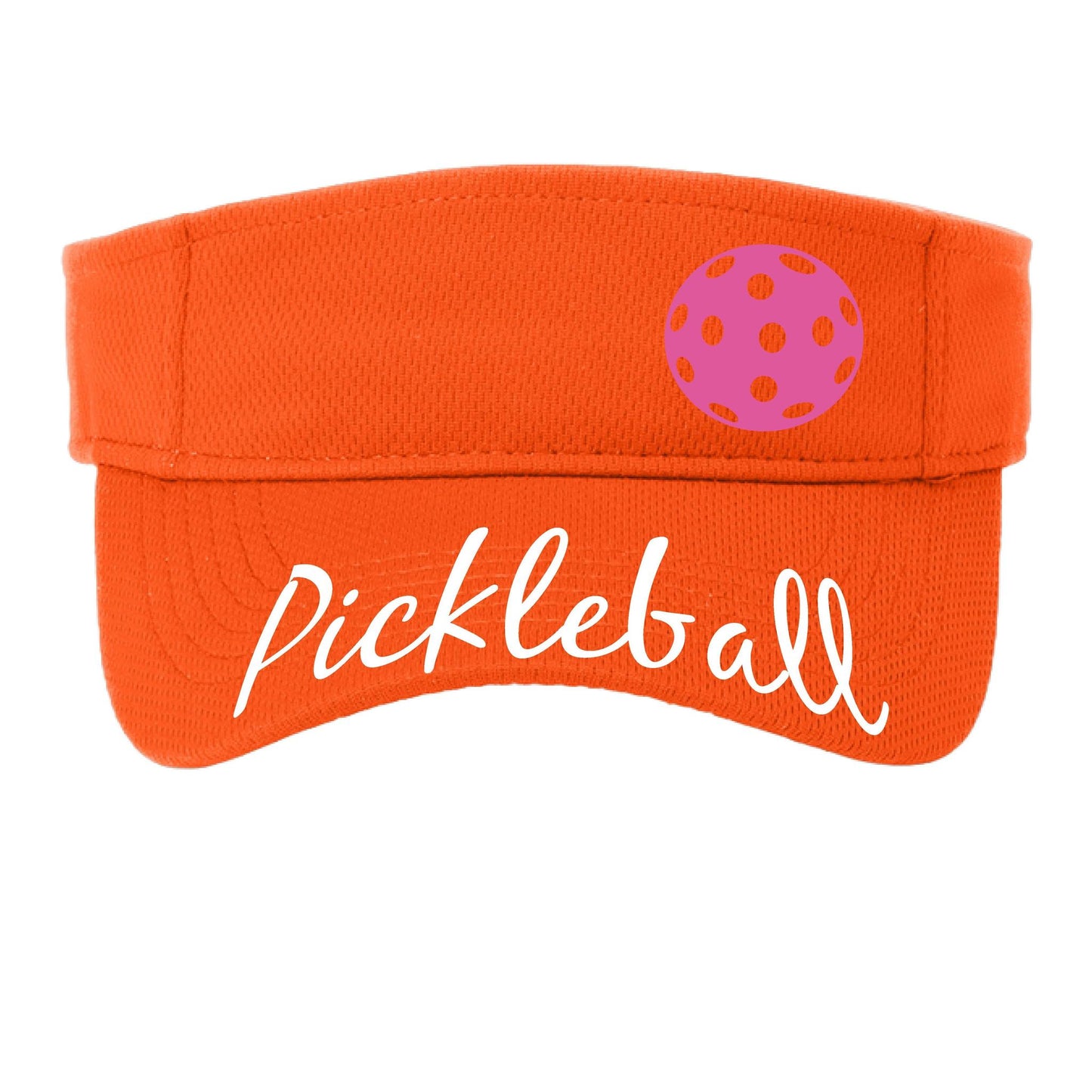 Uplifting Pickleball with Customizable Pickleballs | Pickleball Visors | Moisture Wicking 100% Polyester