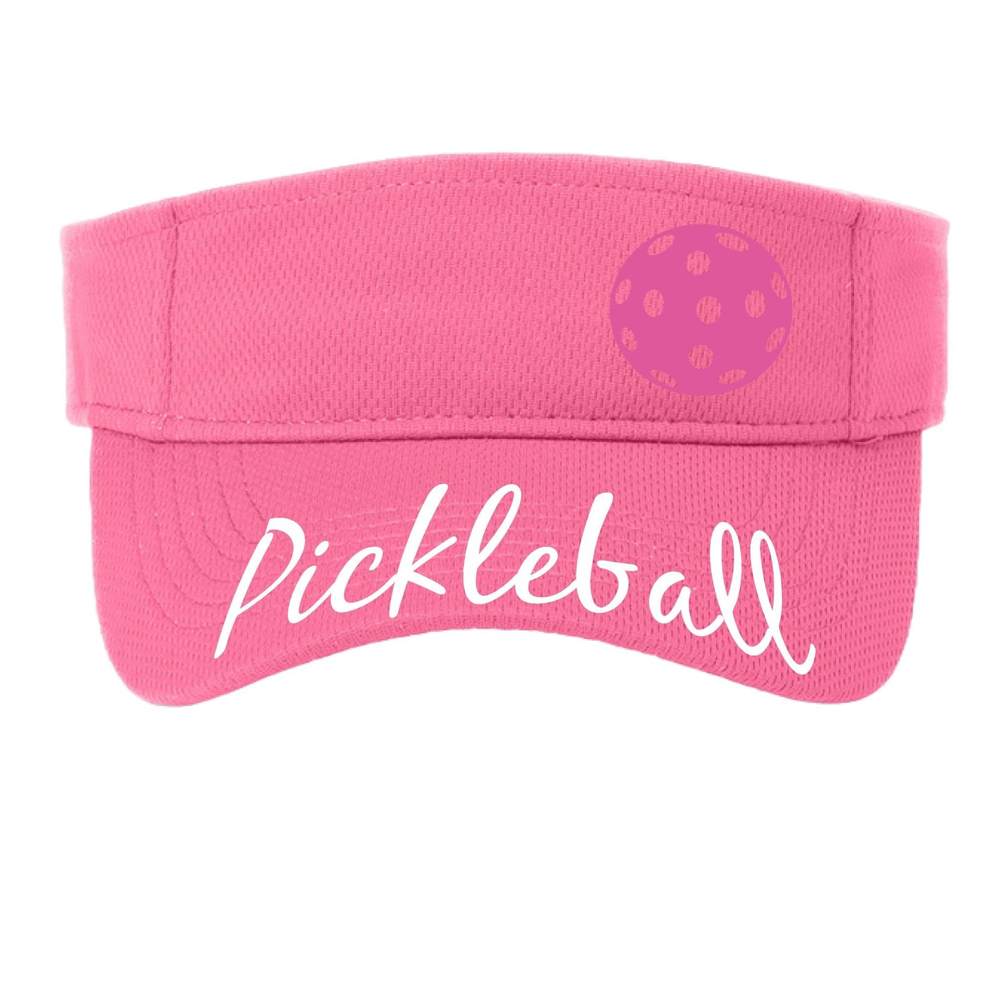 Uplifting Pickleball with Customizable Pickleballs | Pickleball Visors | Moisture Wicking 100% Polyester