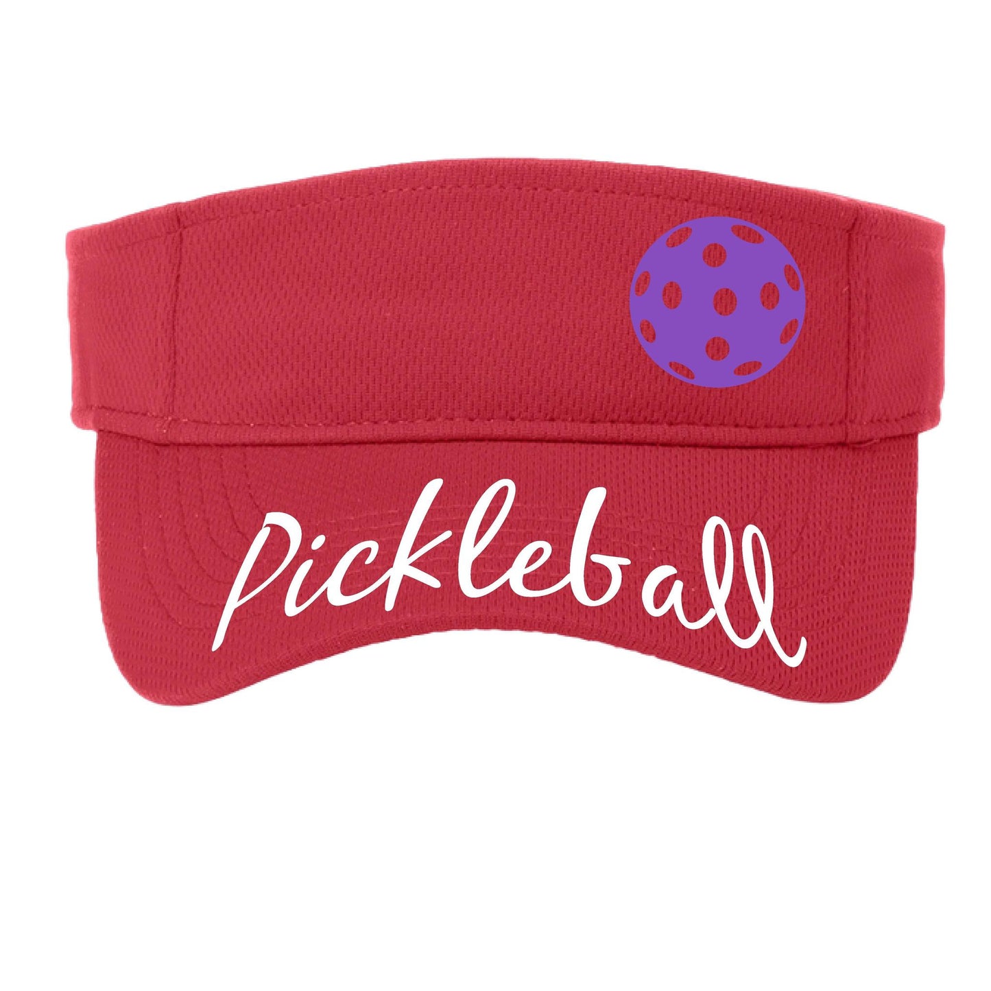 Uplifting Pickleball with Customizable Pickleballs | Pickleball Visors | Moisture Wicking 100% Polyester