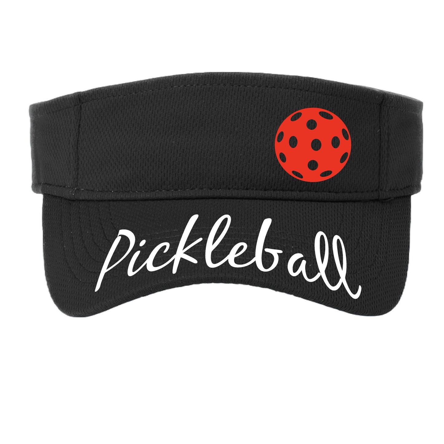 Uplifting Pickleball with Customizable Pickleballs | Pickleball Visors | Moisture Wicking 100% Polyester