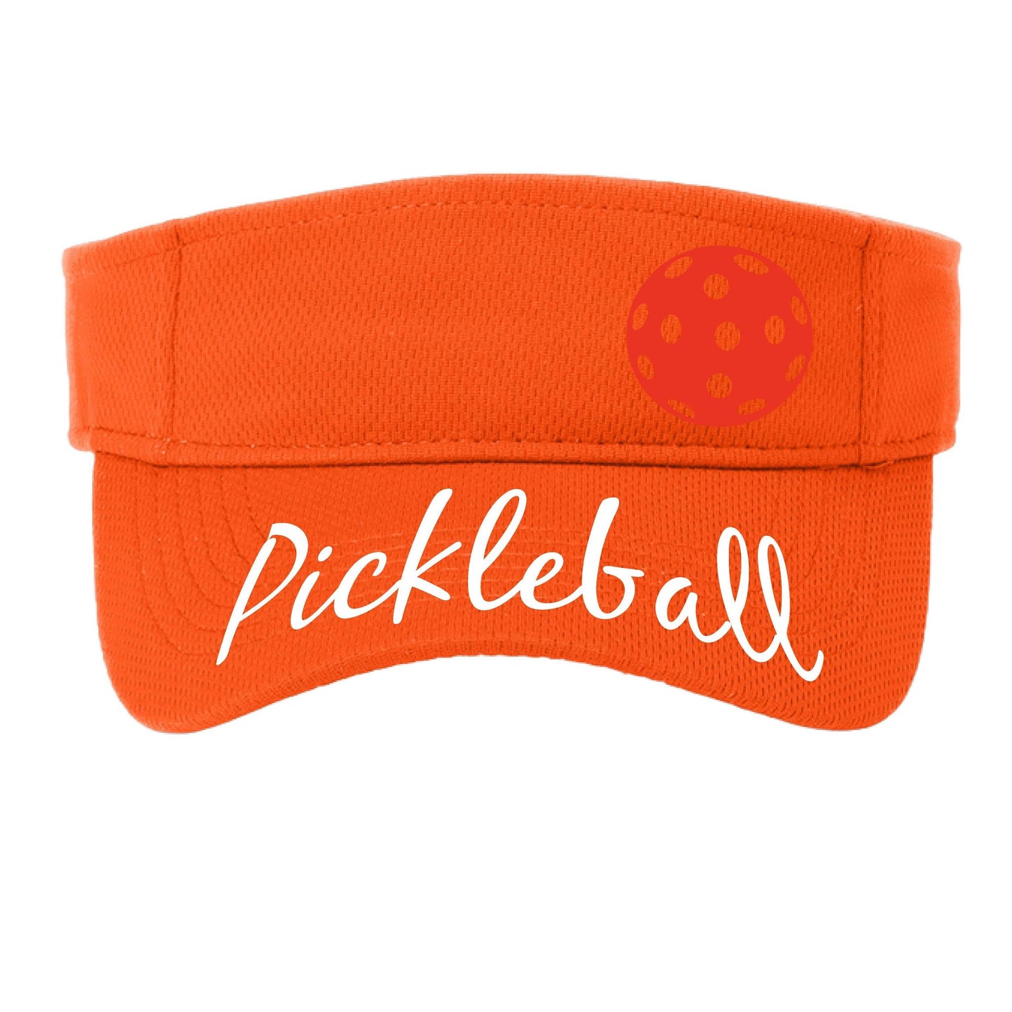 Uplifting Pickleball with Customizable Pickleballs | Pickleball Visors | Moisture Wicking 100% Polyester