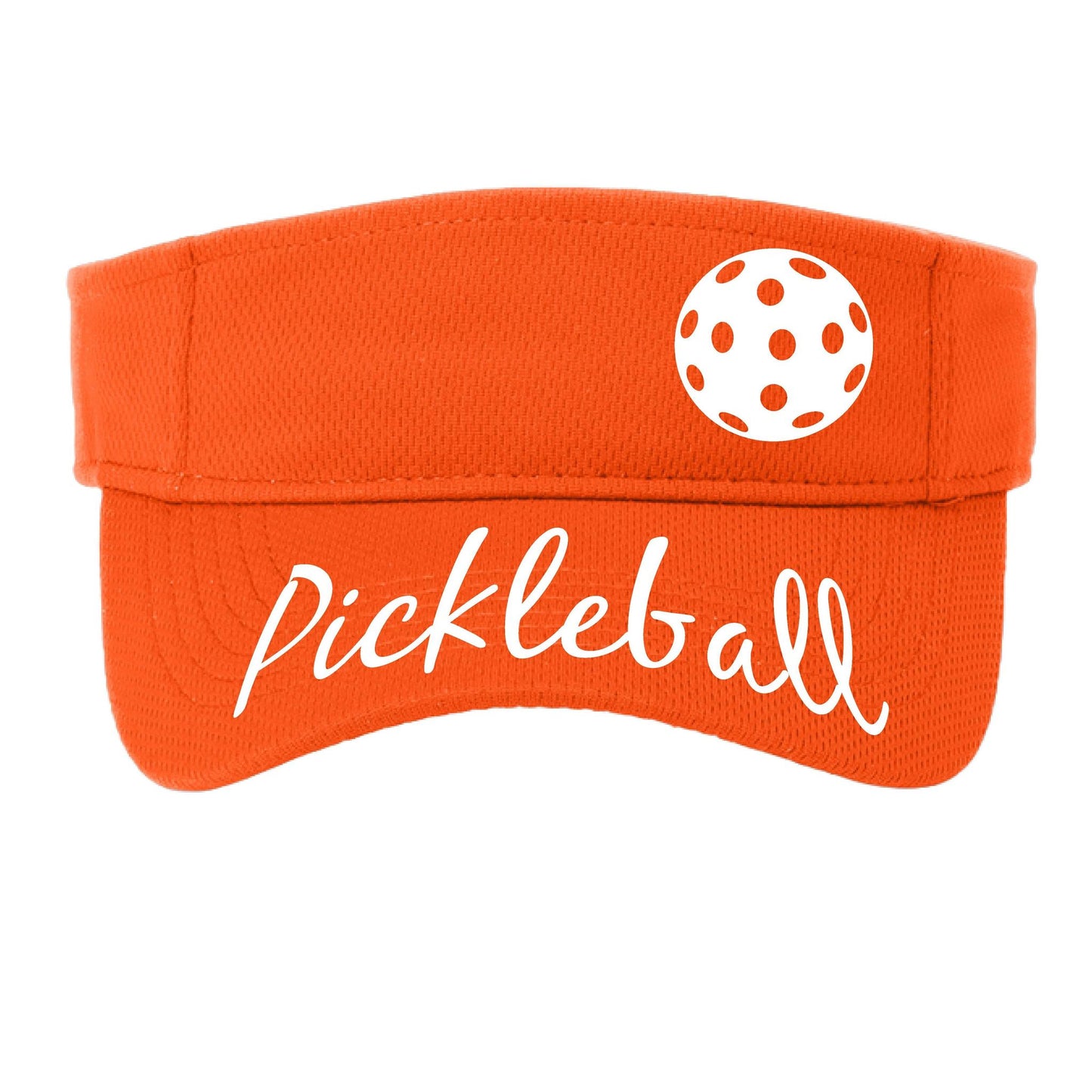 Uplifting Pickleball with Customizable Pickleballs | Pickleball Visors | Moisture Wicking 100% Polyester
