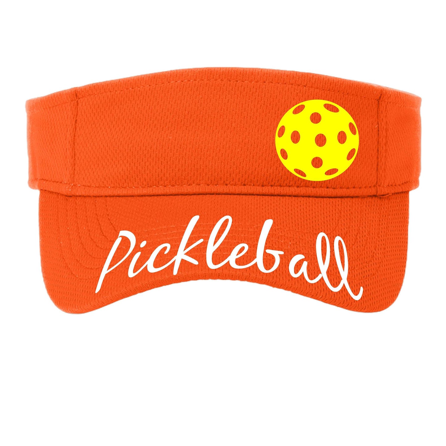 Uplifting Pickleball with Customizable Pickleballs | Pickleball Visors | Moisture Wicking 100% Polyester