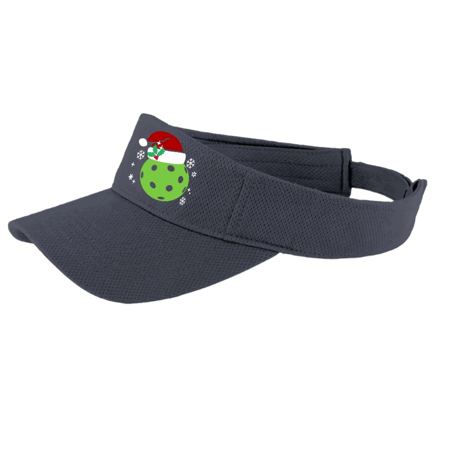 Santa Hat | Pickleball Visors | Moisture Wicking 100% Polyester