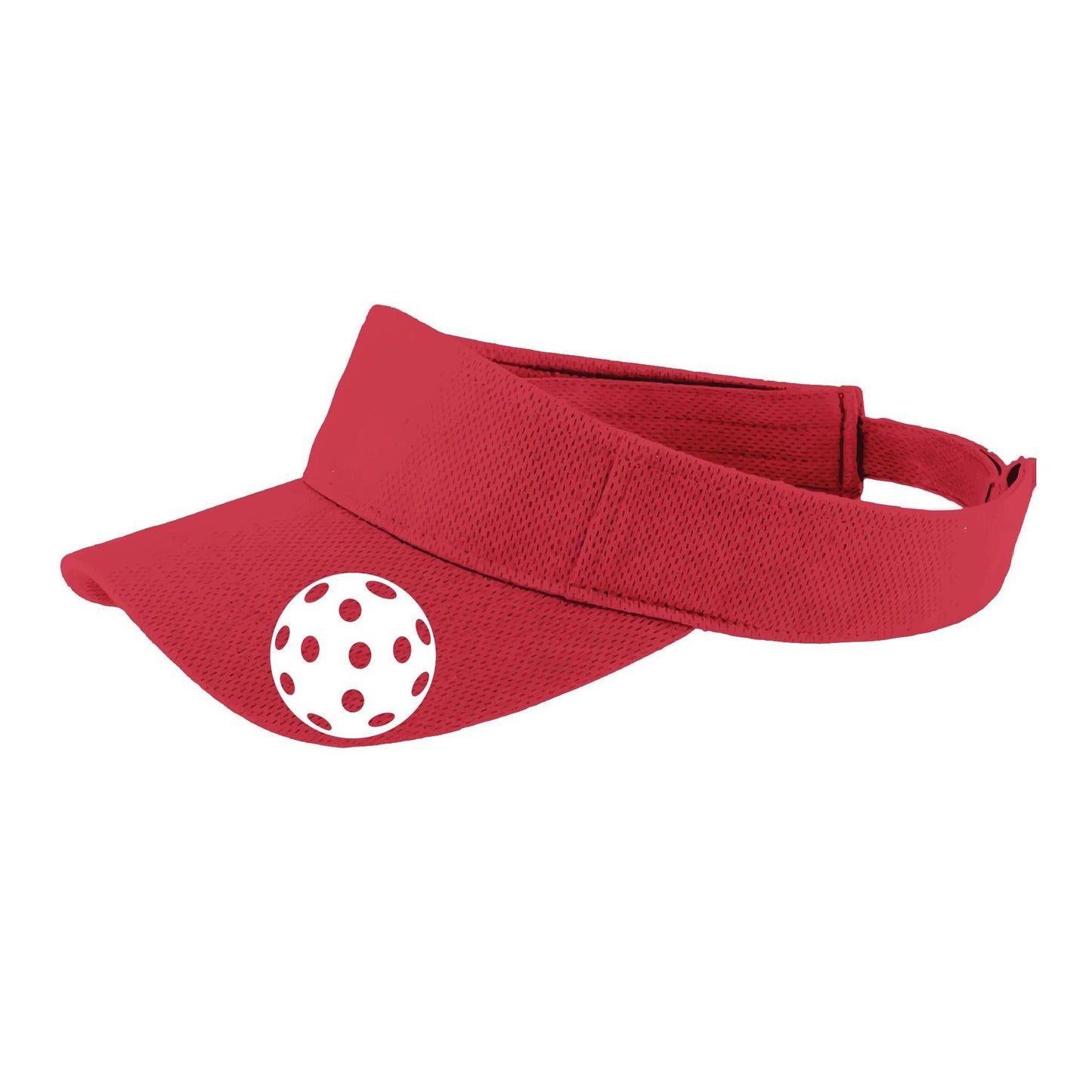 White Pickleball (Customizable) | Pickleball Visors | Moisture Wicking 100% Polyester
