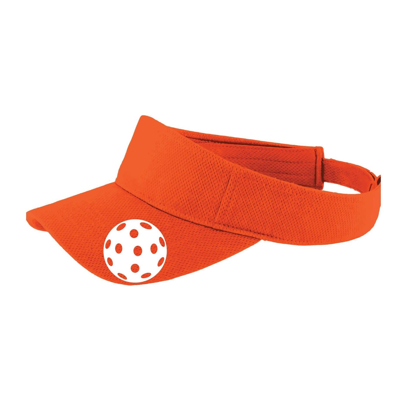 White Pickleball (Customizable) | Pickleball Visors | Moisture Wicking 100% Polyester