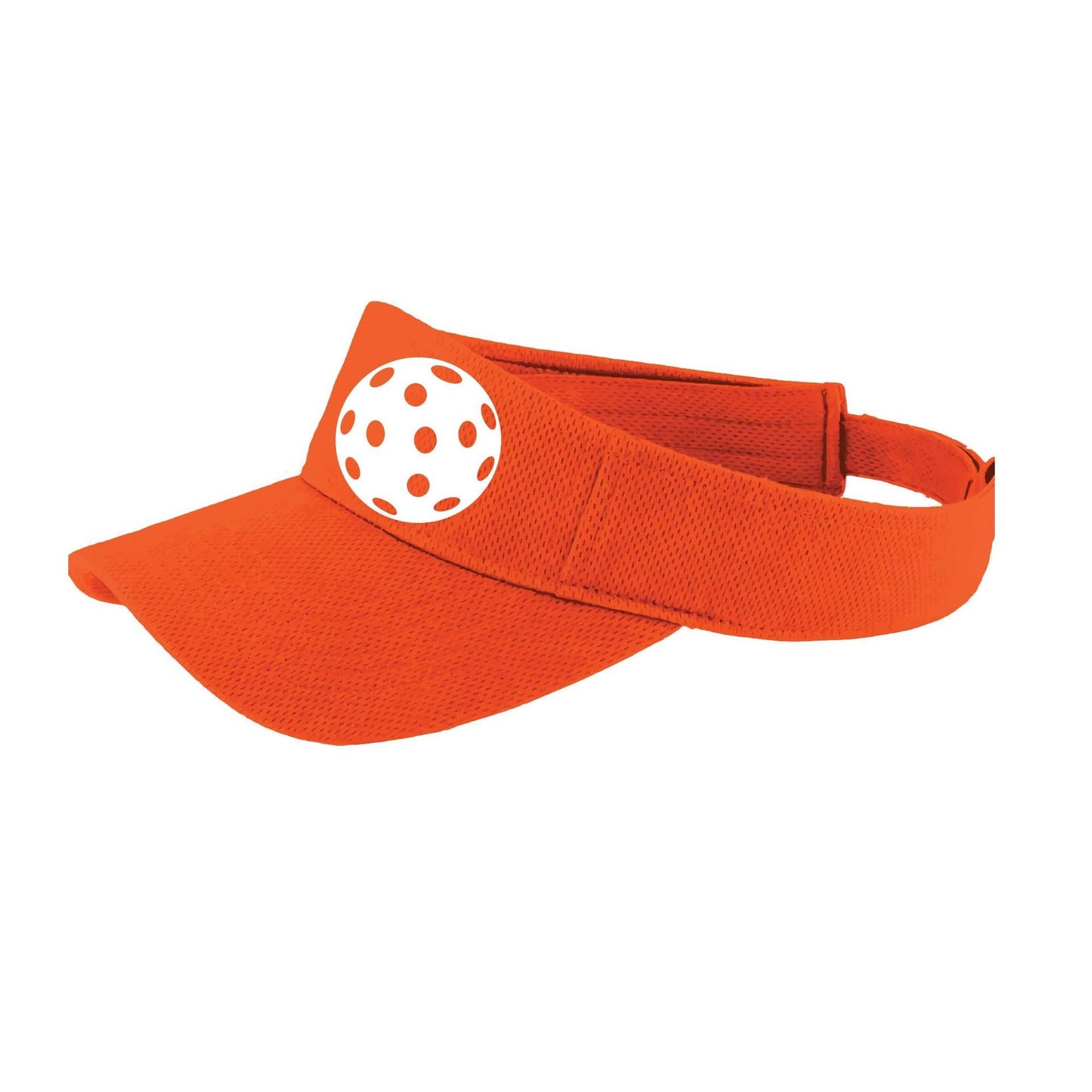 White Pickleball (Customizable) | Pickleball Visors | Moisture Wicking 100% Polyester