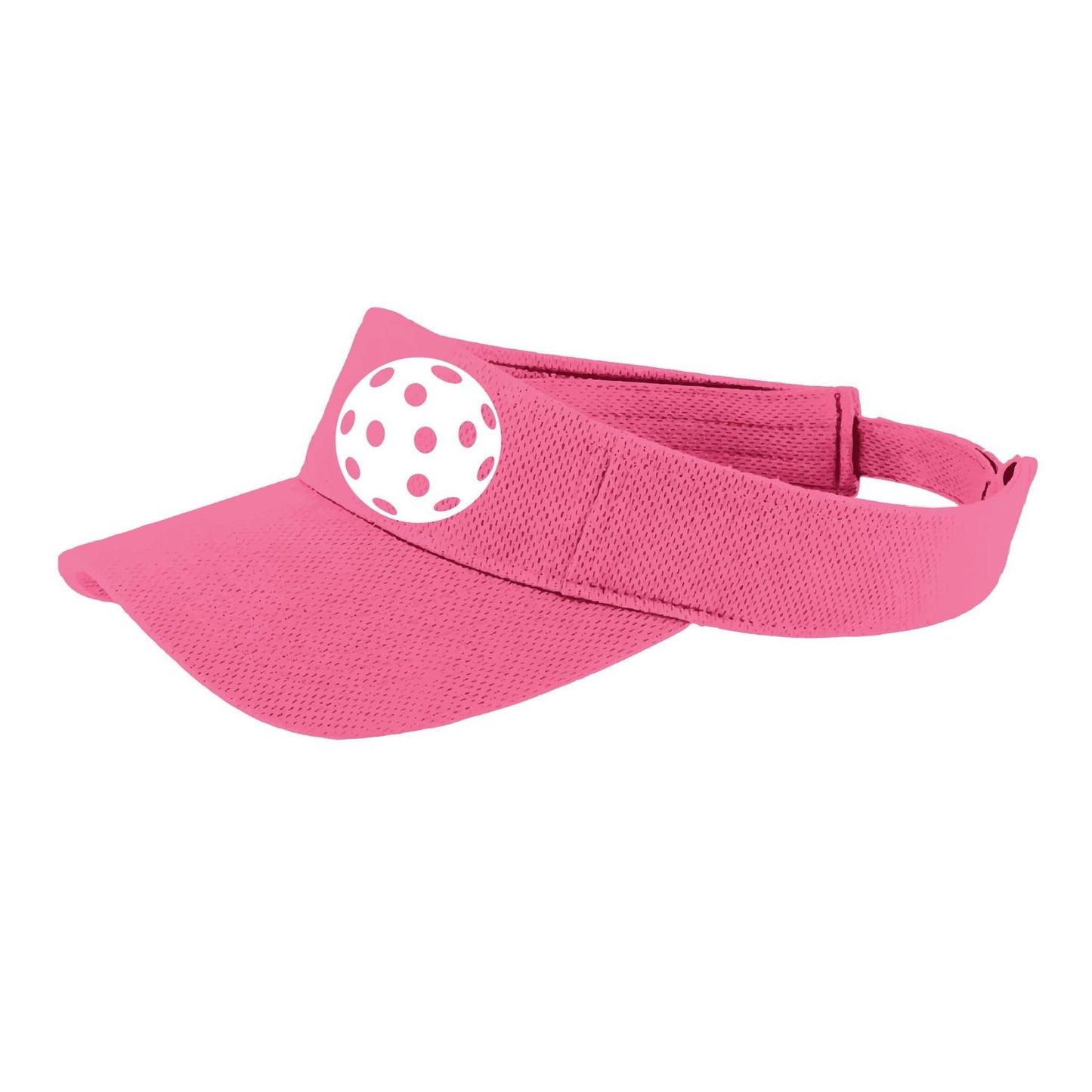 White Pickleball (Customizable) | Pickleball Visors | Moisture Wicking 100% Polyester