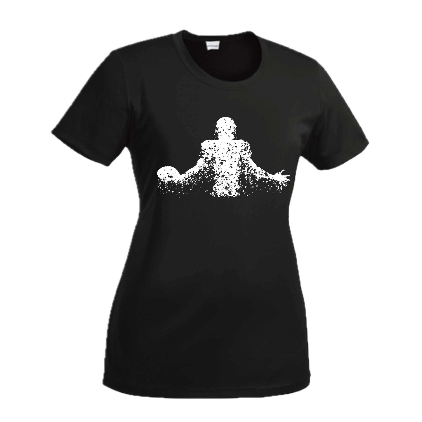 Coming Alive Football | Women’s Short Sleeve Crewneck Football T-Shirts | 100% Polyester