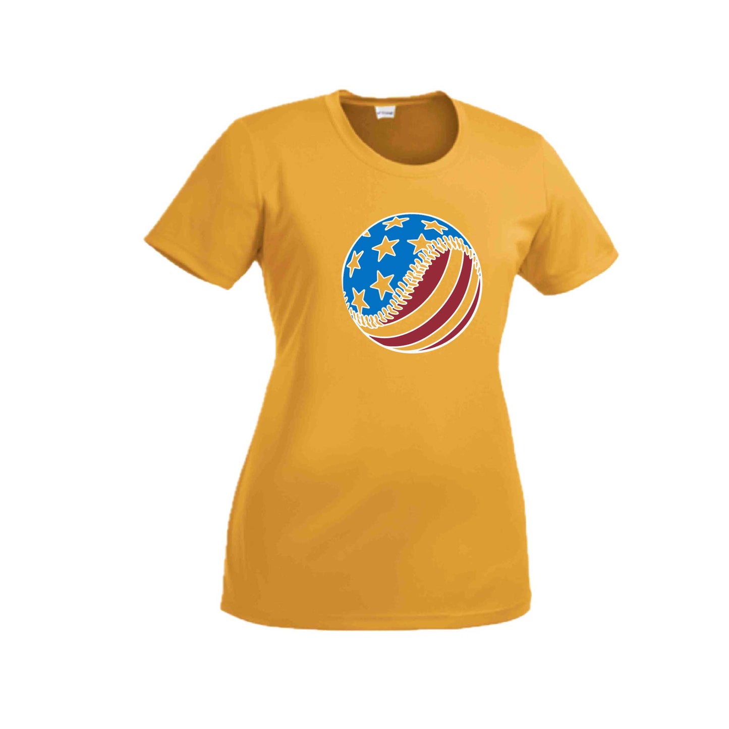 Fastball | Women’s Short Sleeve Crewneck Baseball T-Shirts | 100% Polyester